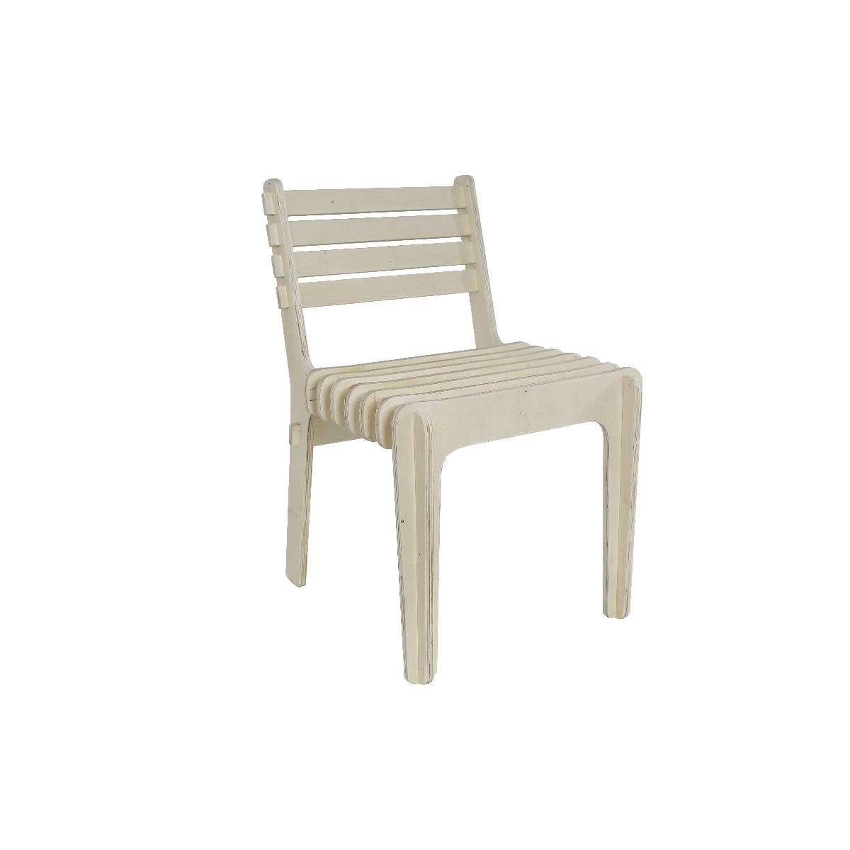 Japandi plywood chair FACTORY Beige