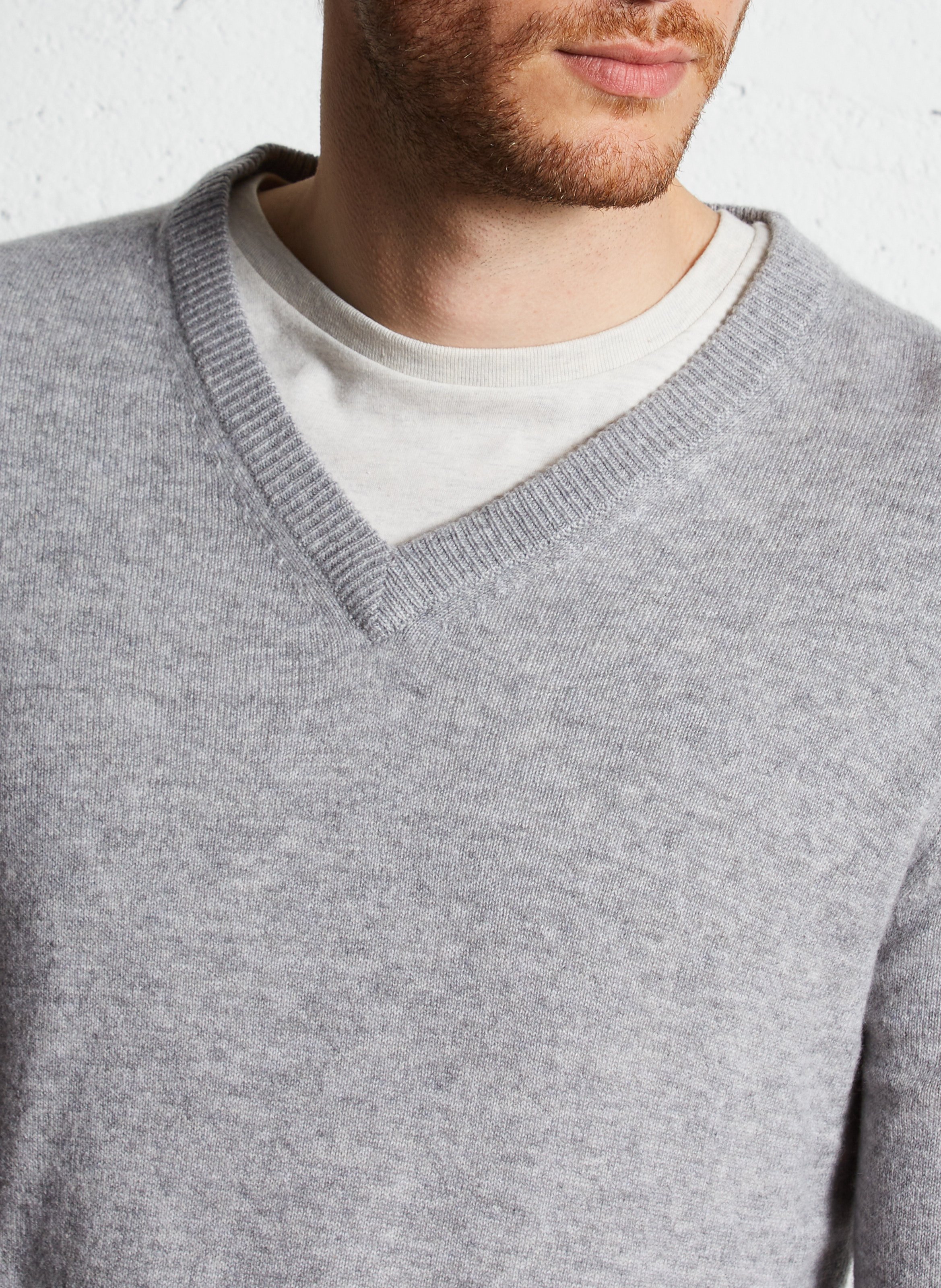Cashmere sweater Grey