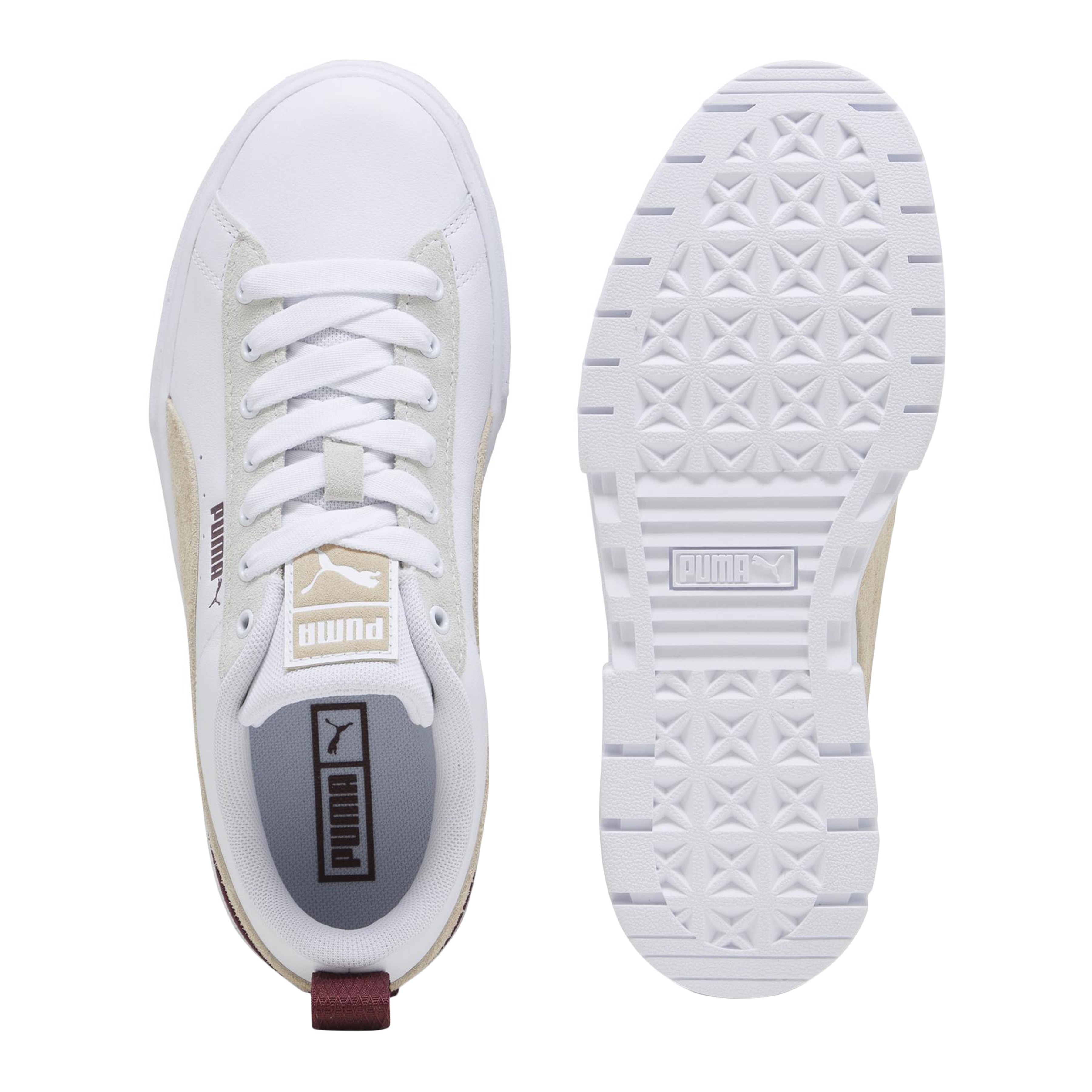 Low leather sneaker mayze mix wns PUMA White