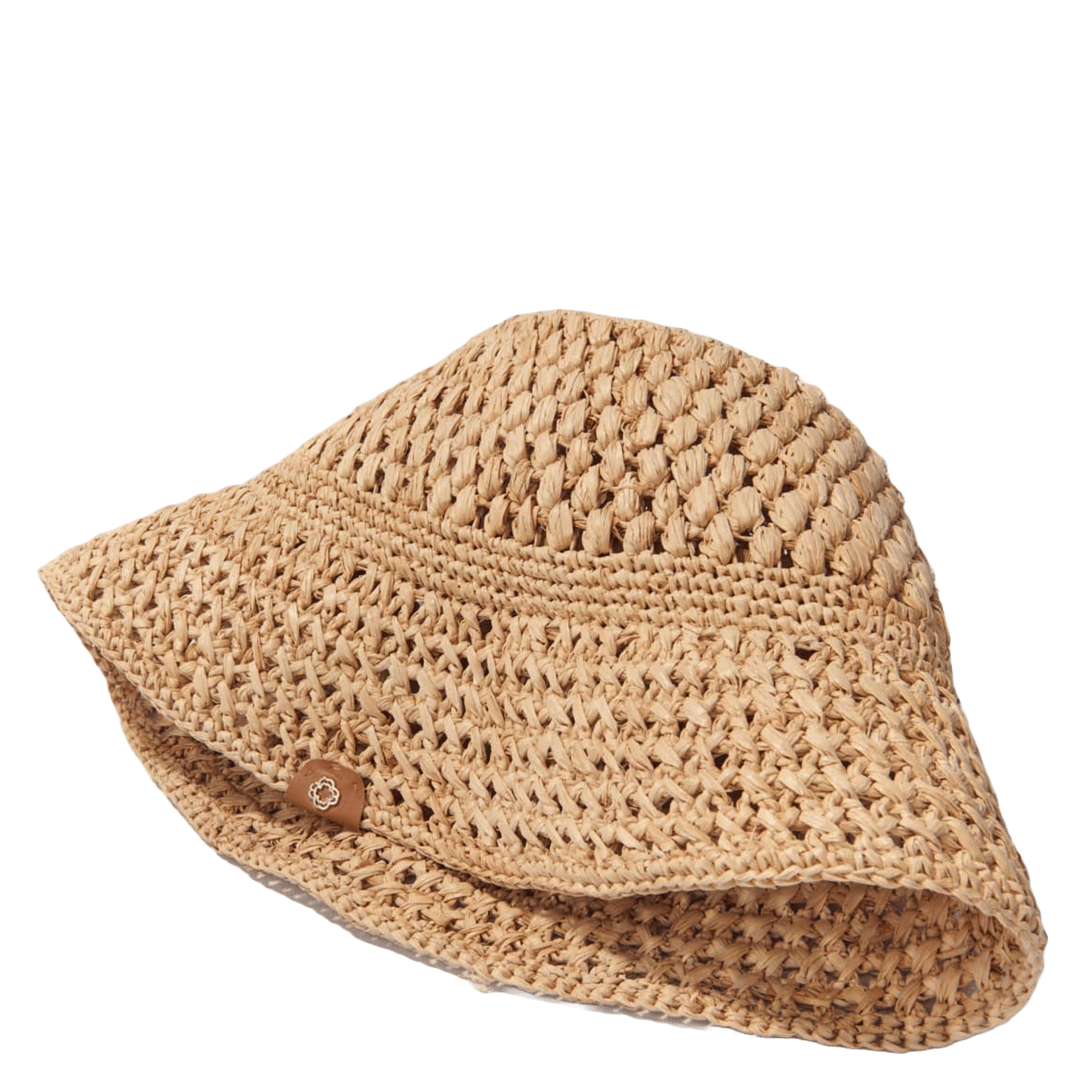 Bob en crochet Beige