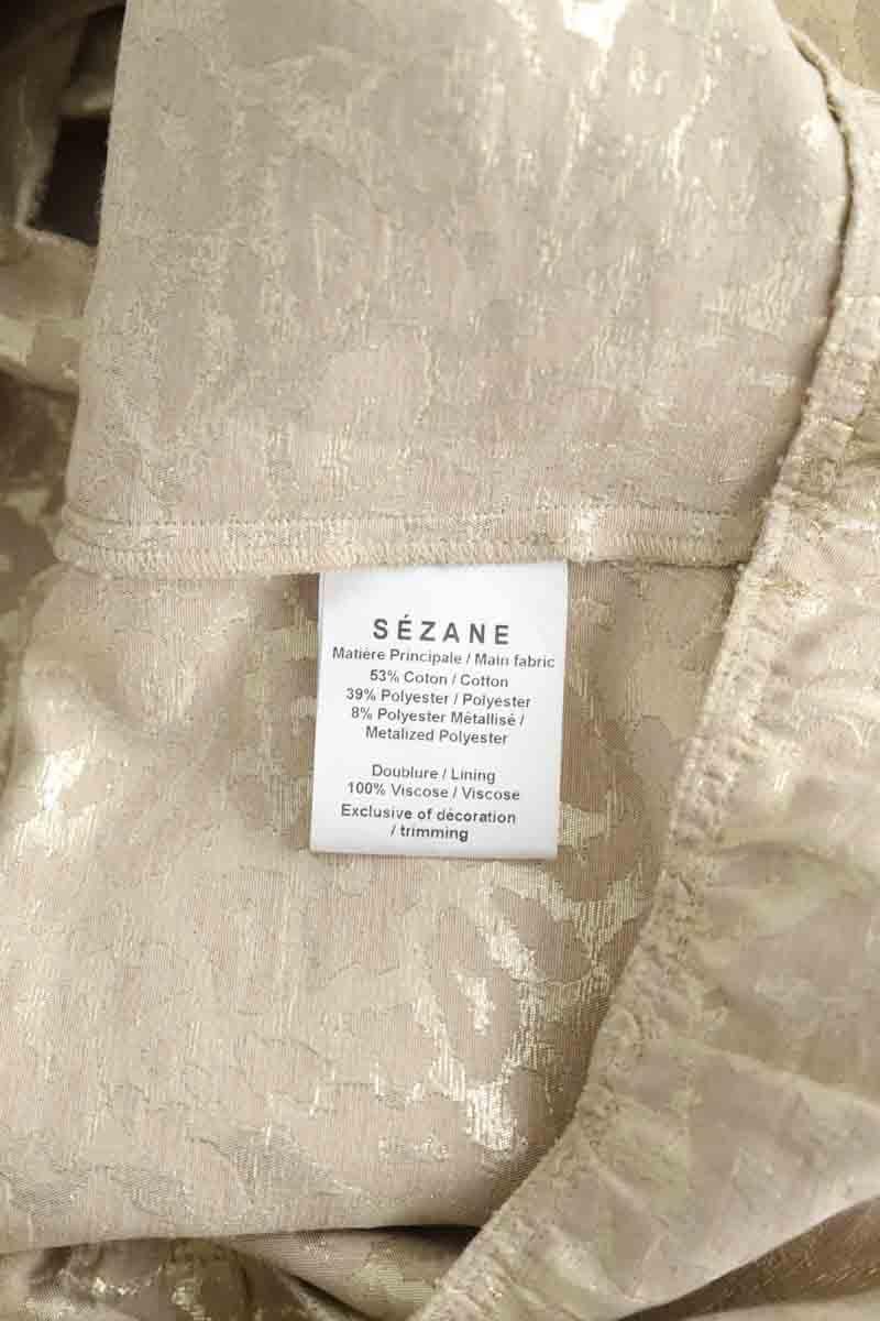 Cotton blouse SEZANE - Seconde main Beige