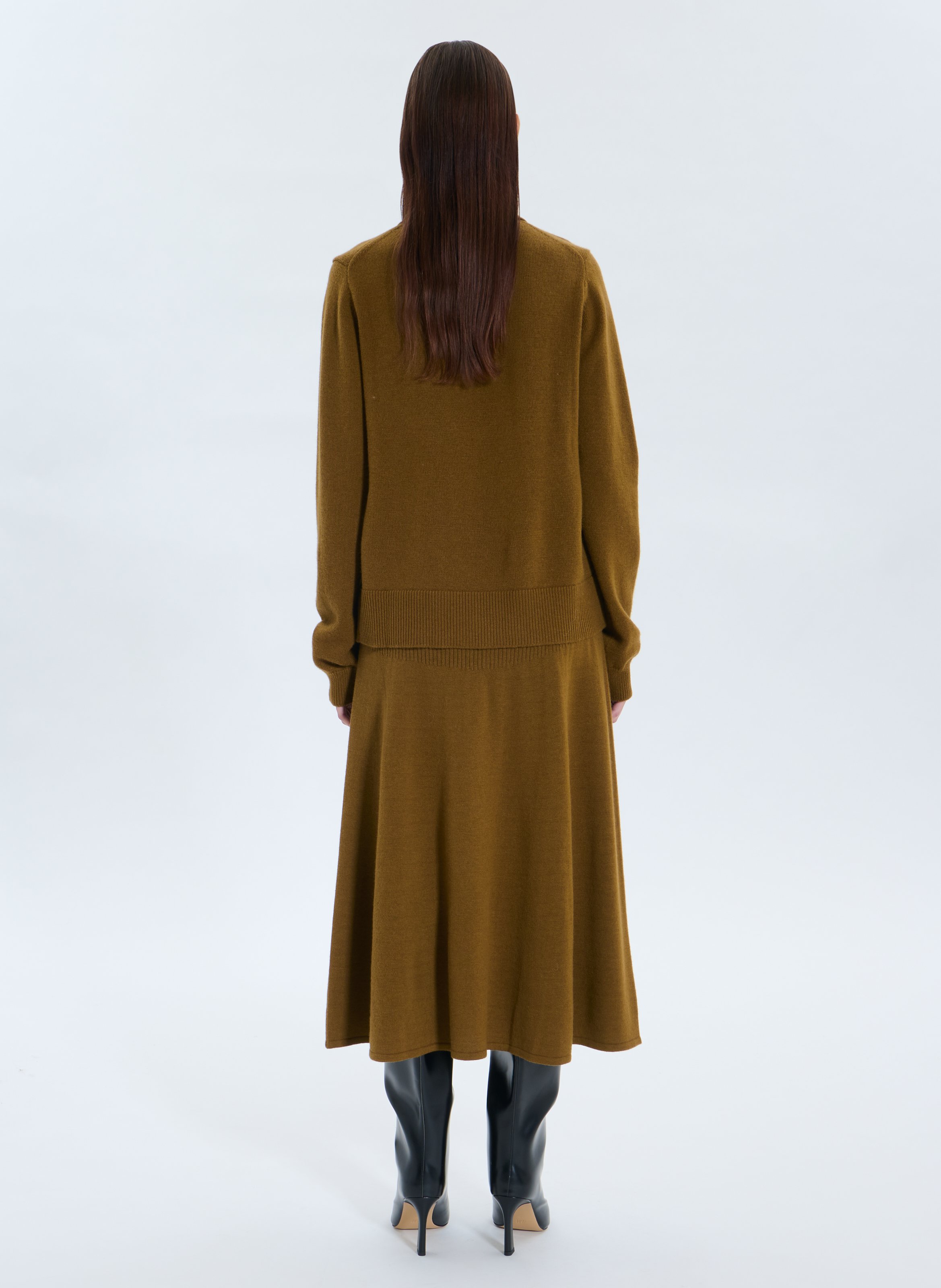 Pull oversize en laine ZAPA Vert