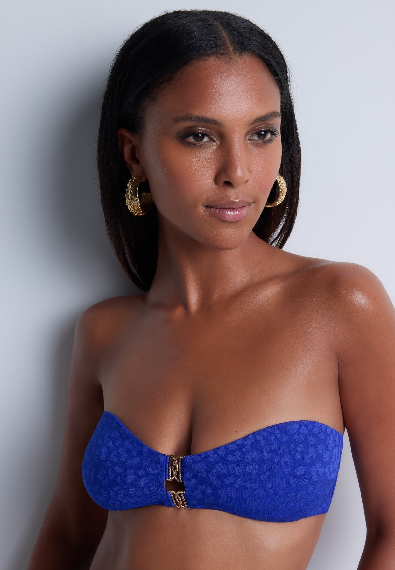 Bandeau bikini top AUBADE Blue