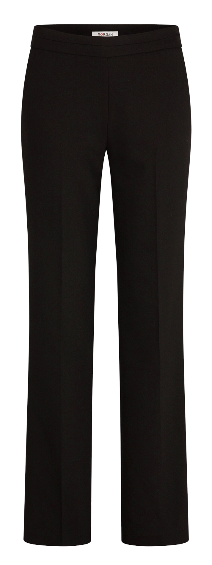 Aansluitende broek van gemengd katoen MORGAN Zwart