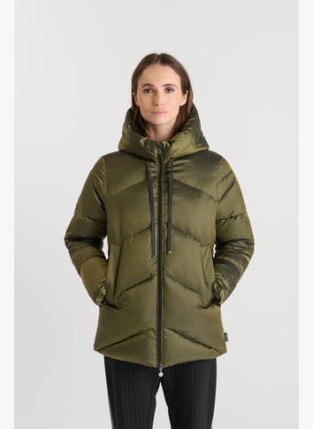 Veste Mirategi Le Temps Des Cerises Crème Effet Éponge - Coupe Boyfriend Ample Avec Capuche Et Zip