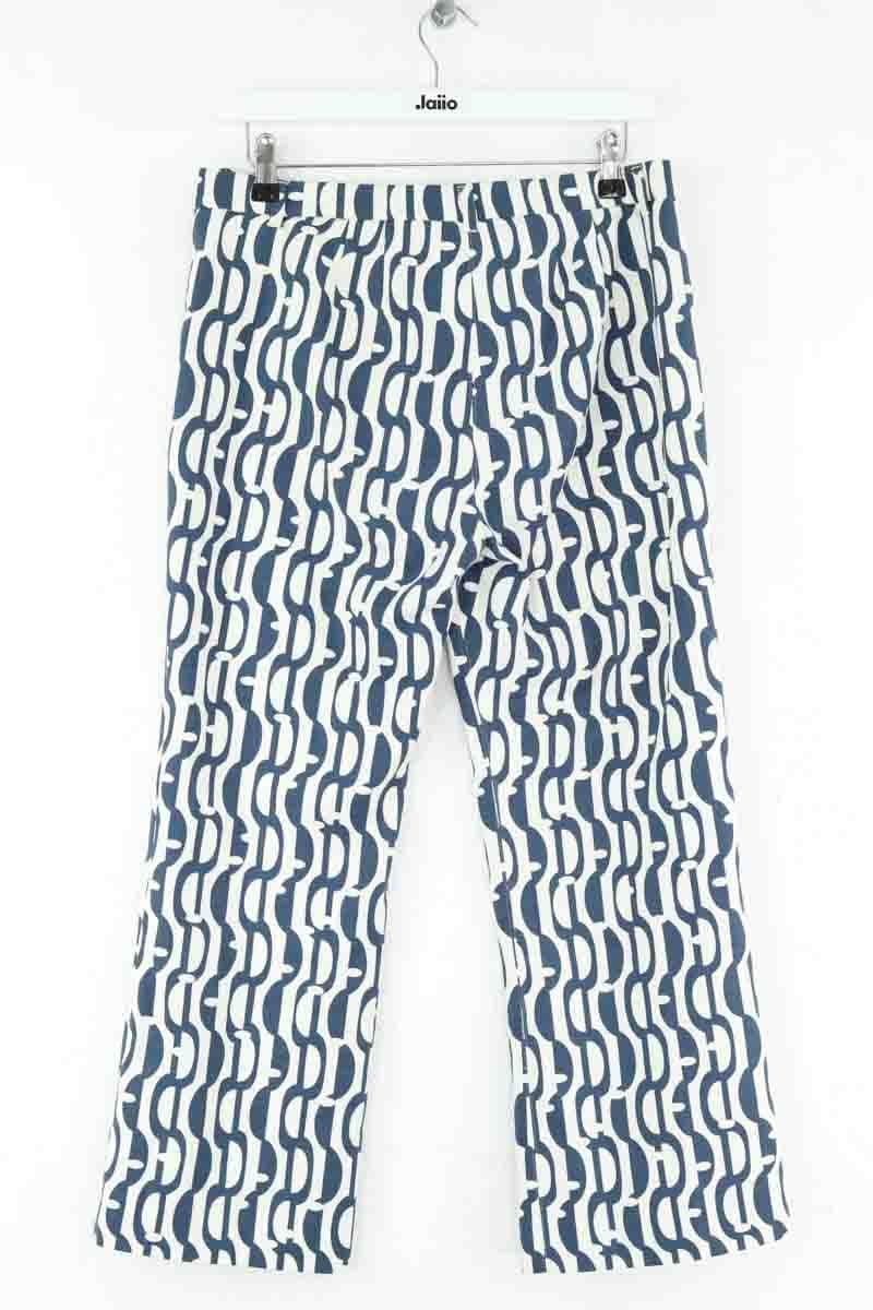 Cropped pants MAX MARA - Seconde Main Blue