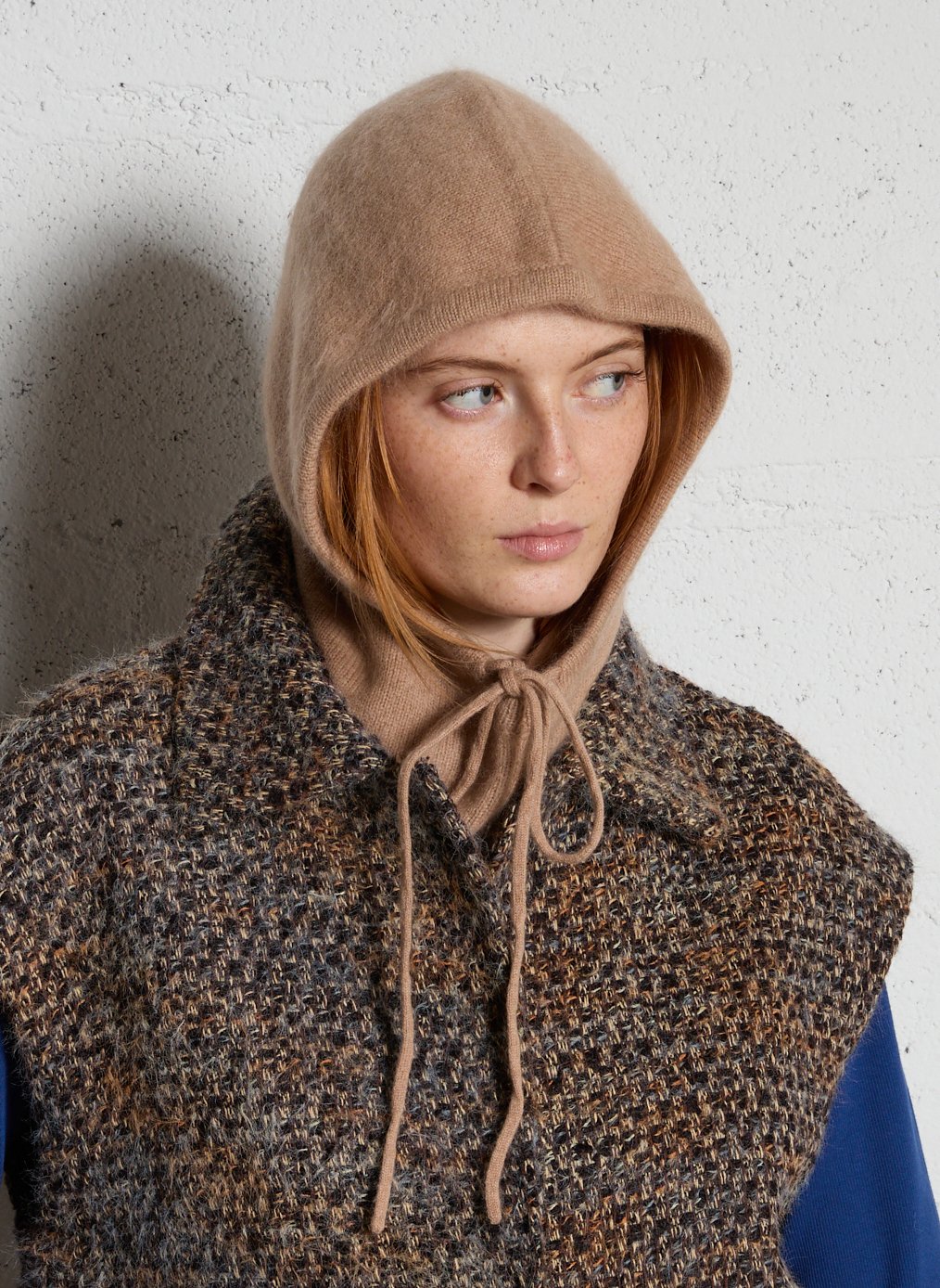 Cagoule en laine mélangée SUD EXPRESS