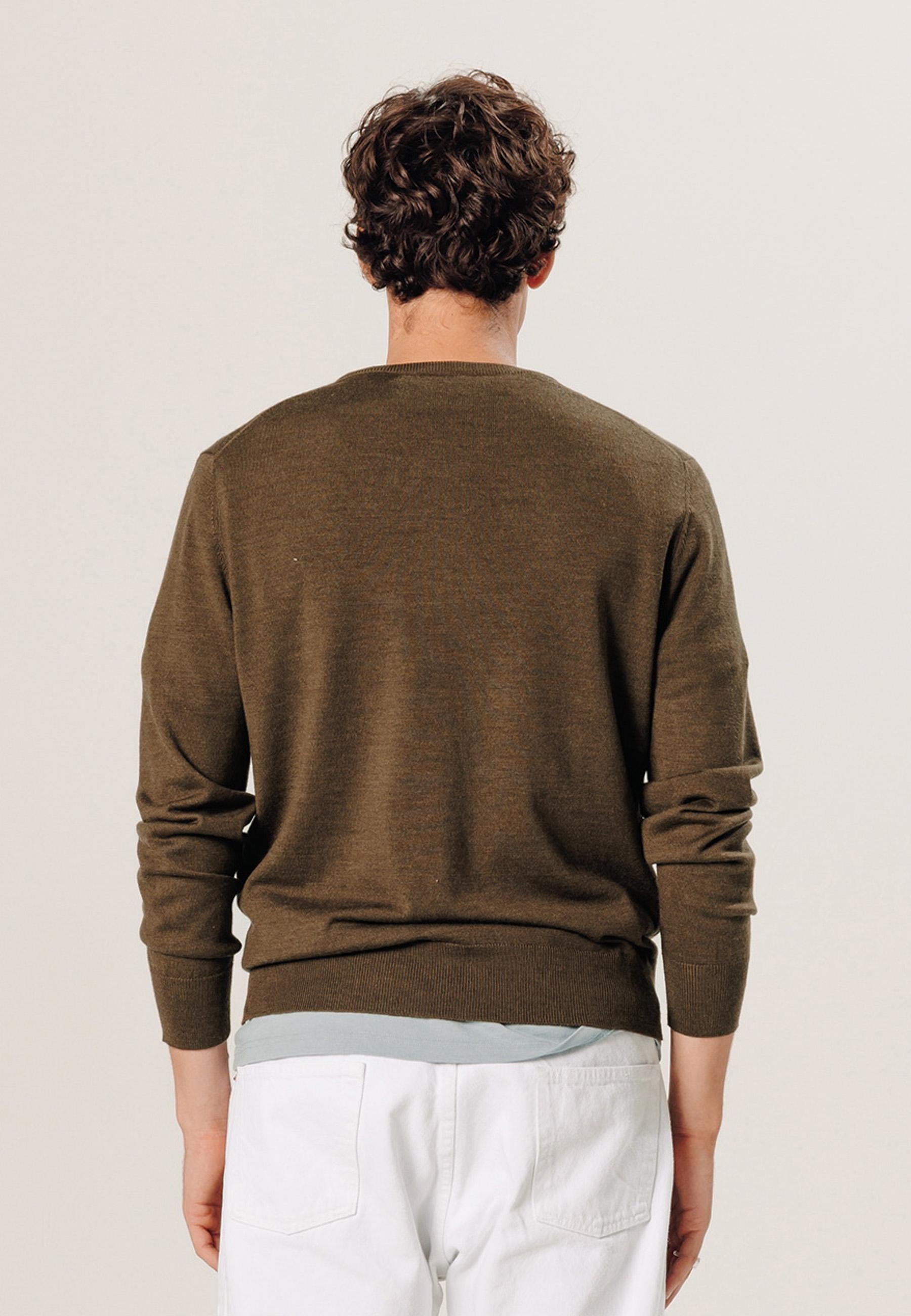 Merino wool sweater RODIER Brown