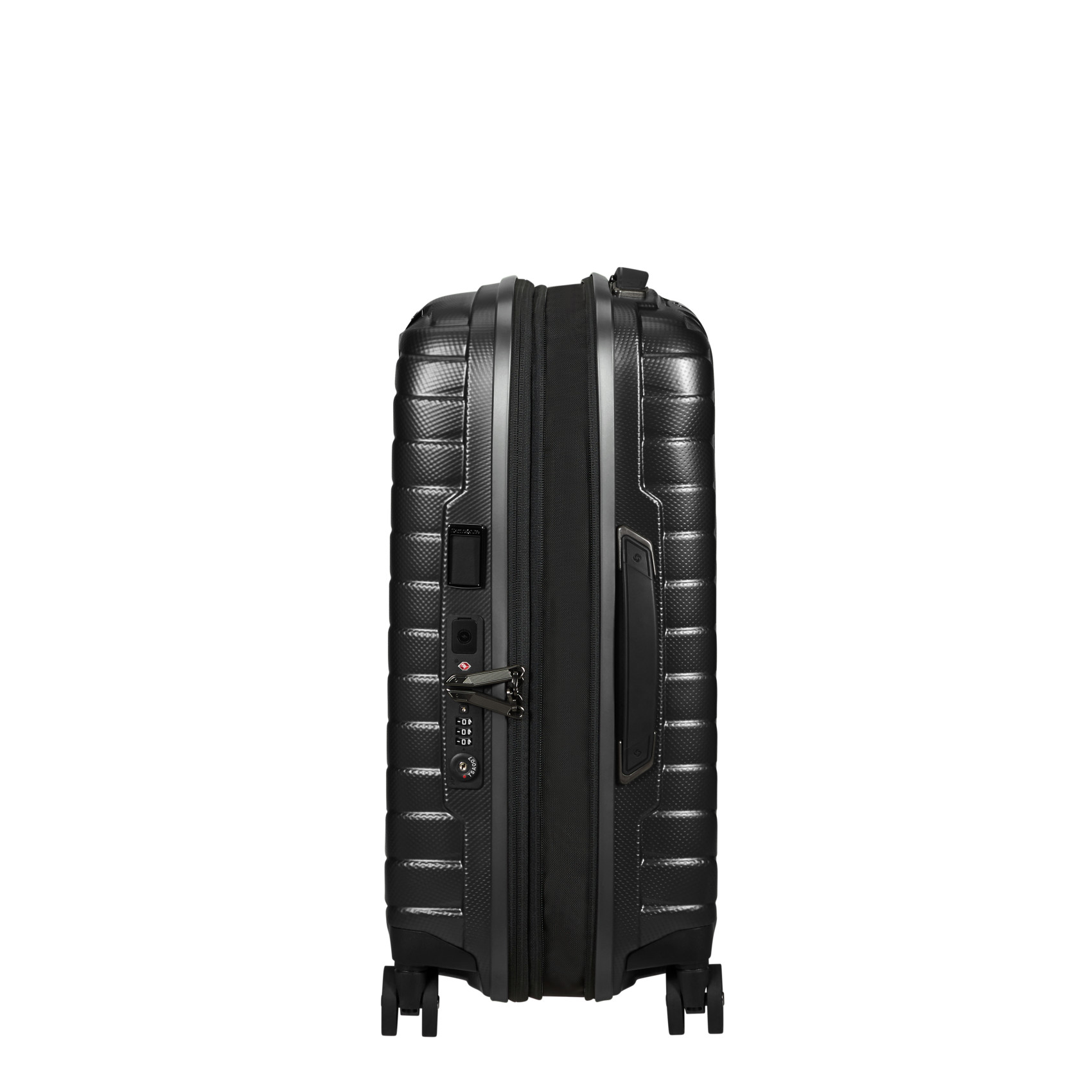 Proxis 4-wheel carry-on suitcase size S SAMSONITE Black