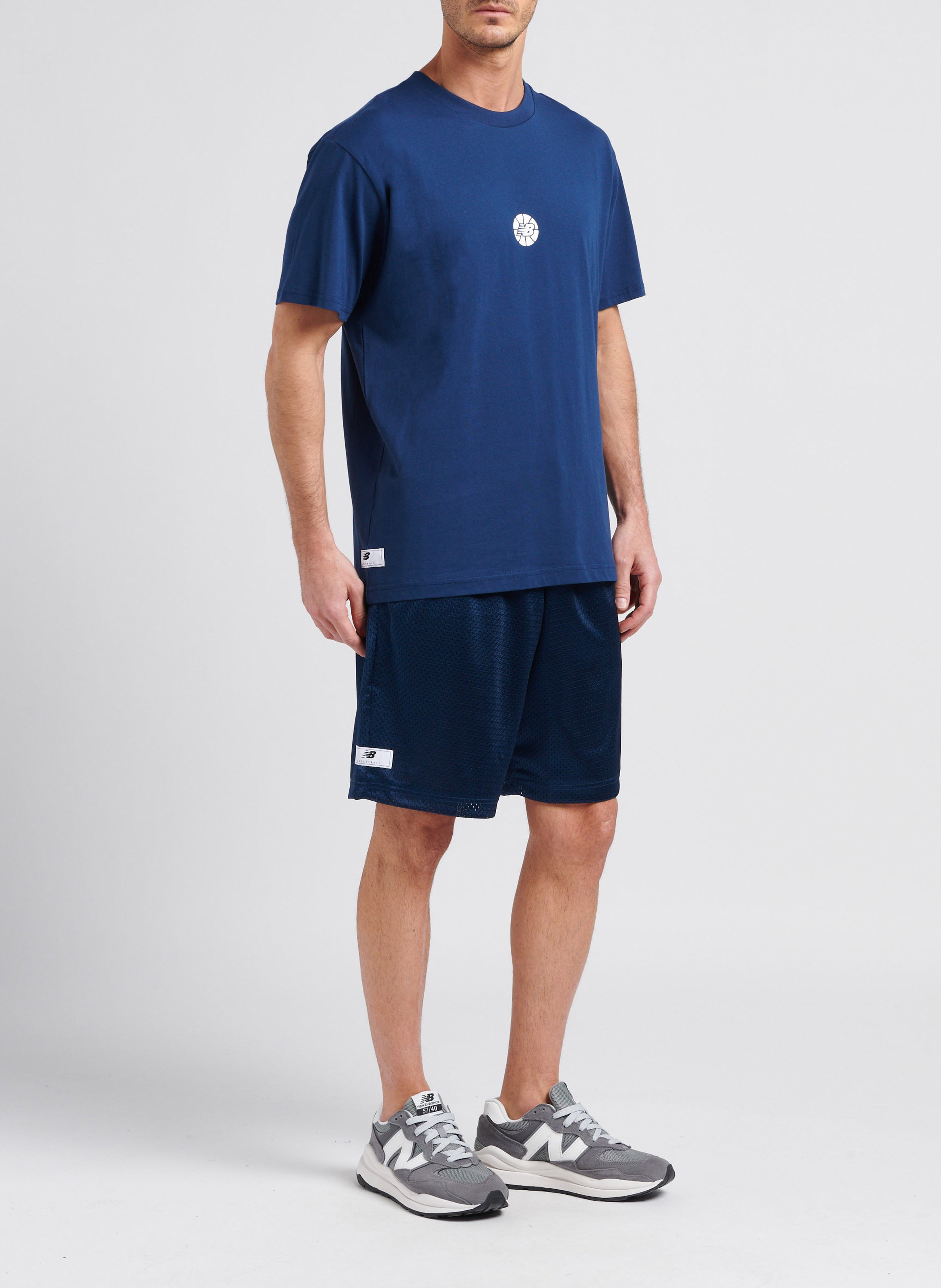 Short de basket  NEW BALANCE Bleu