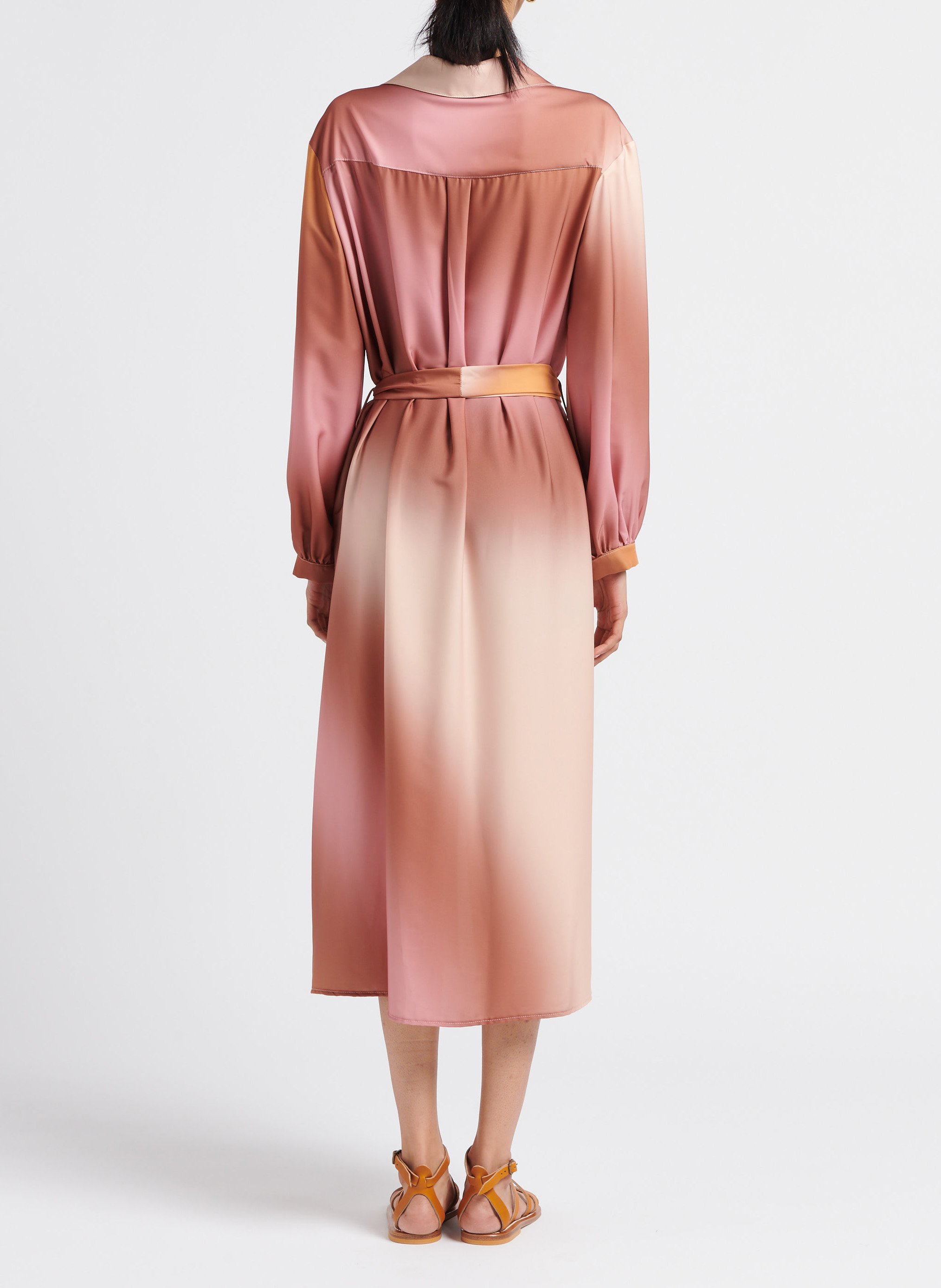 Robe ample col classique IMPERIAL Multicolore