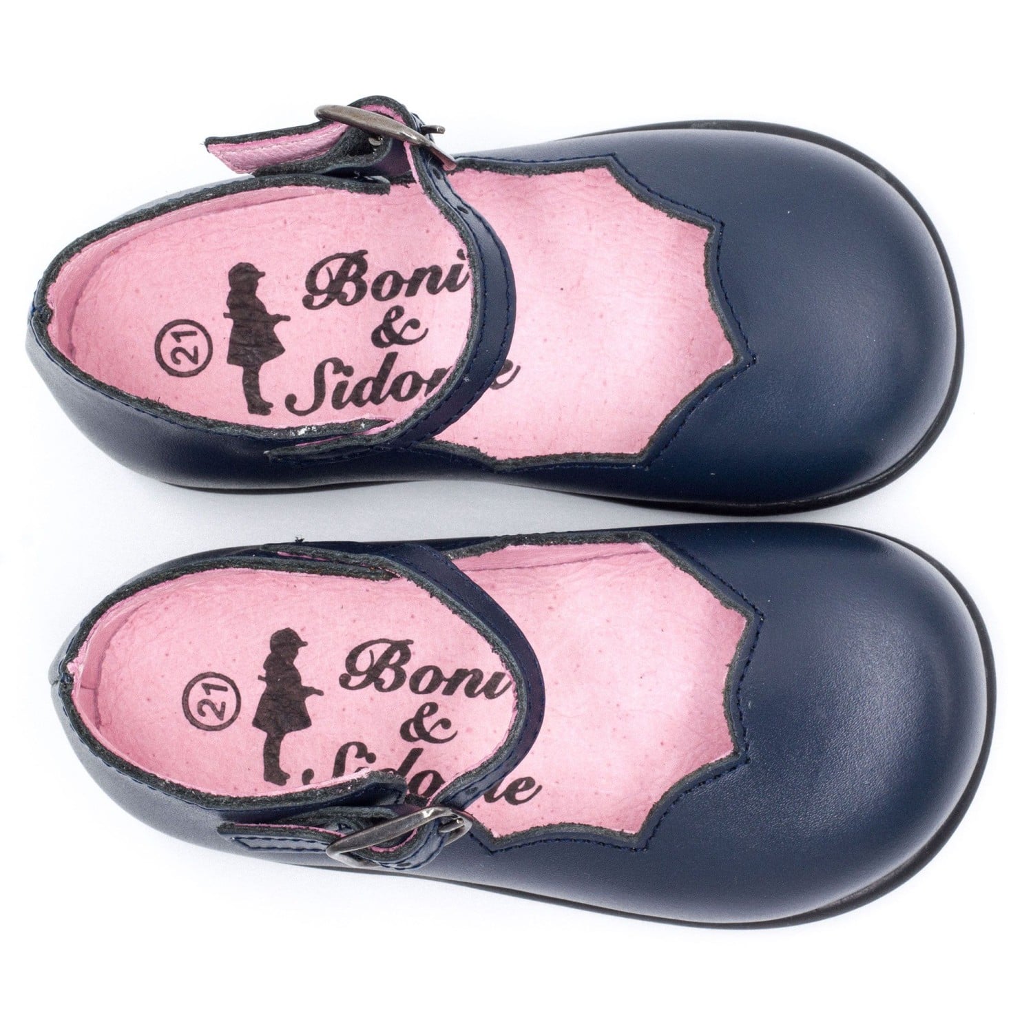 Chaussures babies fille Boni & Sidonie Bleu