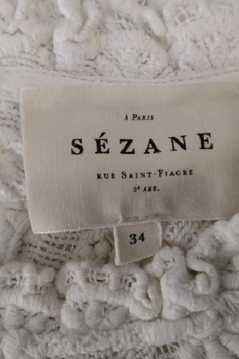 Blouse SEZANE - Seconde main White