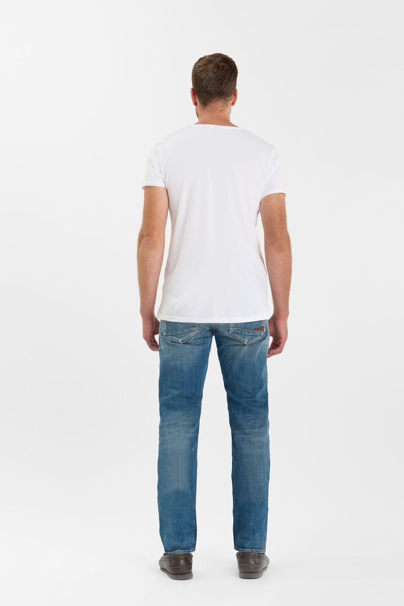 Slim stretch jeans, length 34 LE TEMPS DES CERISES Blue