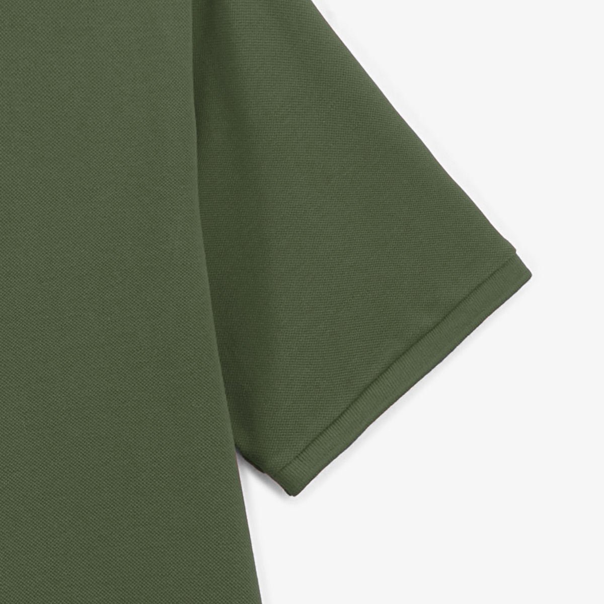 Short-sleeved piqué knit polo SERGE BLANCO Green