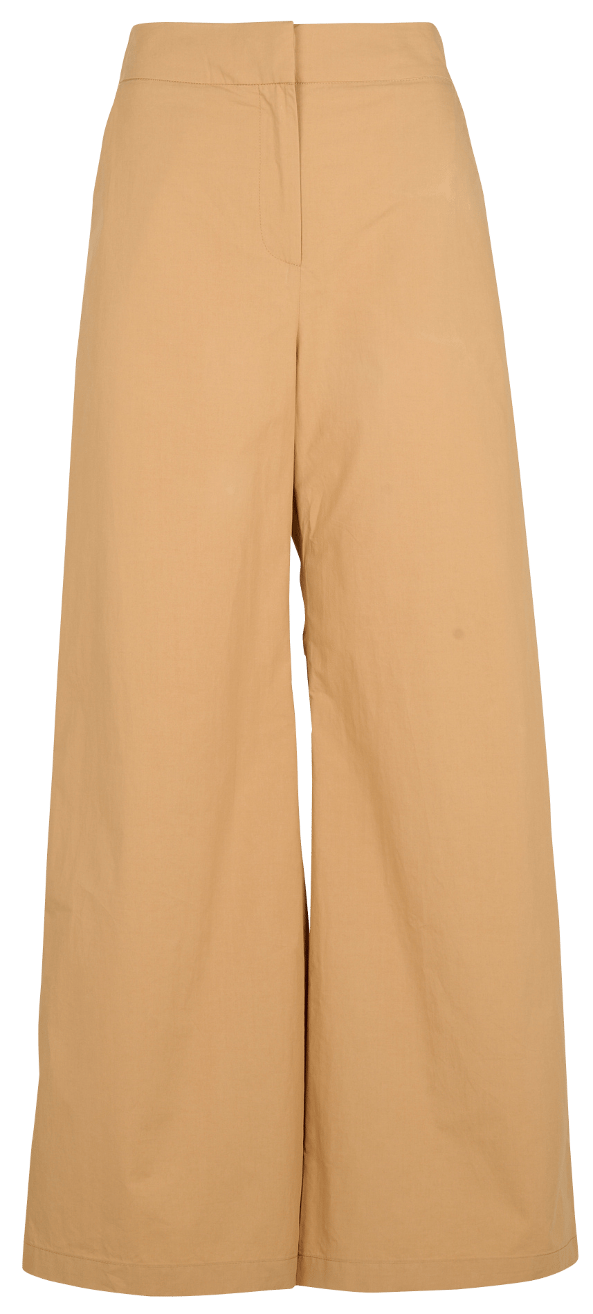 Pantalon large en coton bio SUNCOO Beige