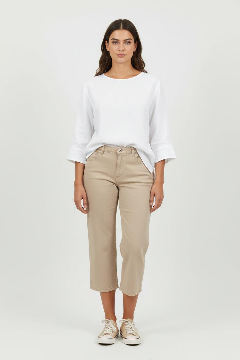 Pants LEE - Seconde Main Beige