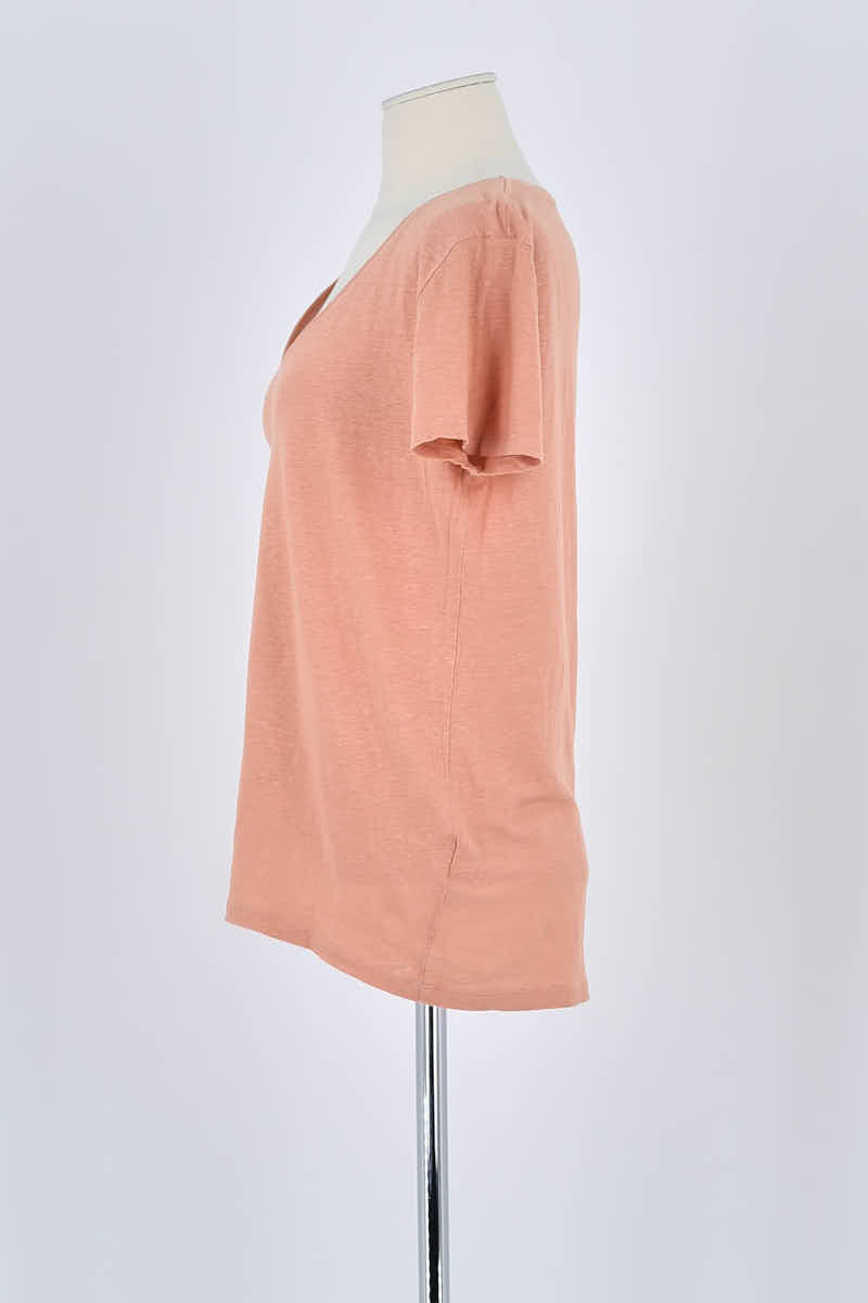 T-shirt MAJESTIC FILATURES - SECONDE MAIN Rose