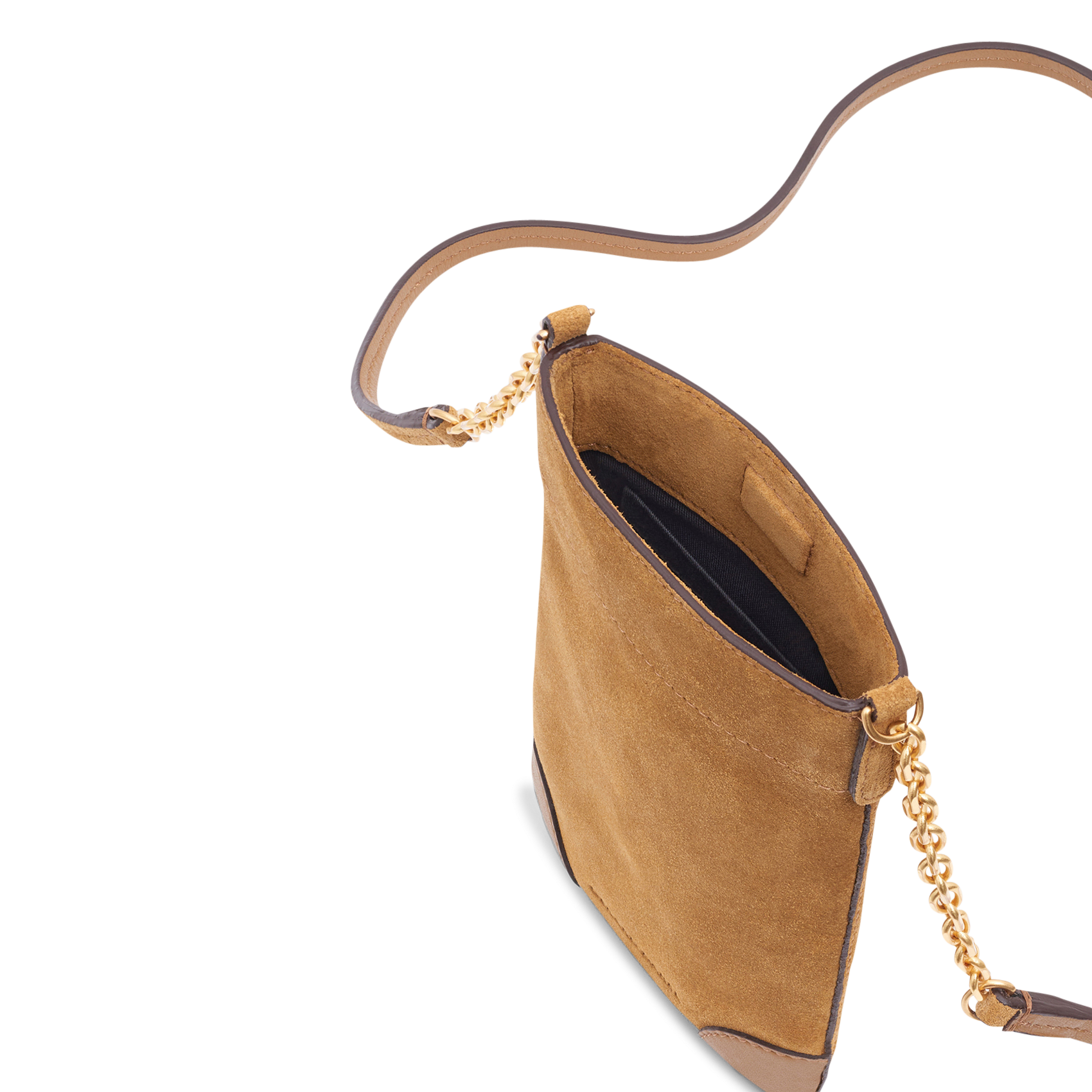 Handytasche aus Leder GERARD DAREL Beige
