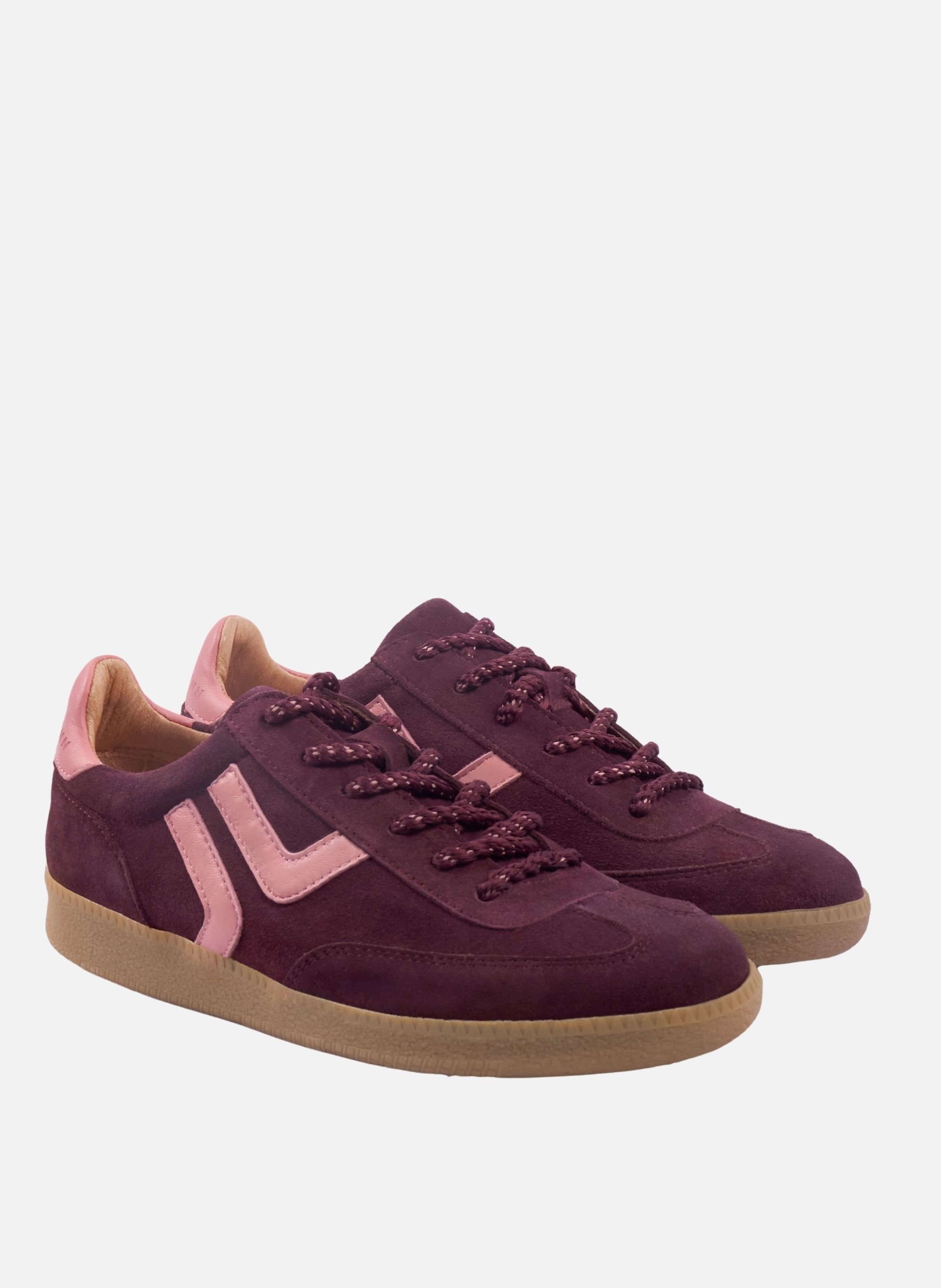 Ninon leather sneakers JULES & JENN Red