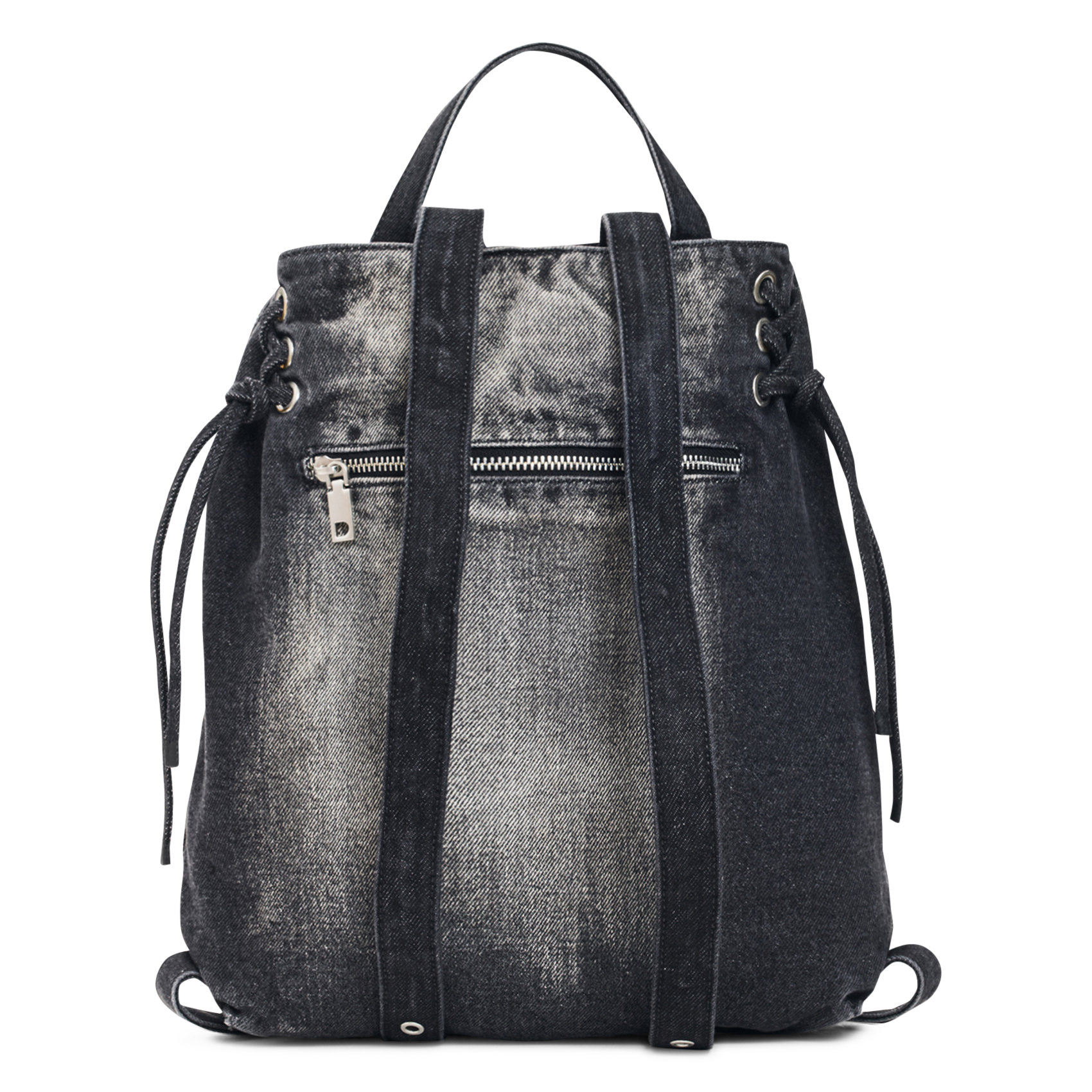 Sac à dos denim moyen DESIGUAL Noir