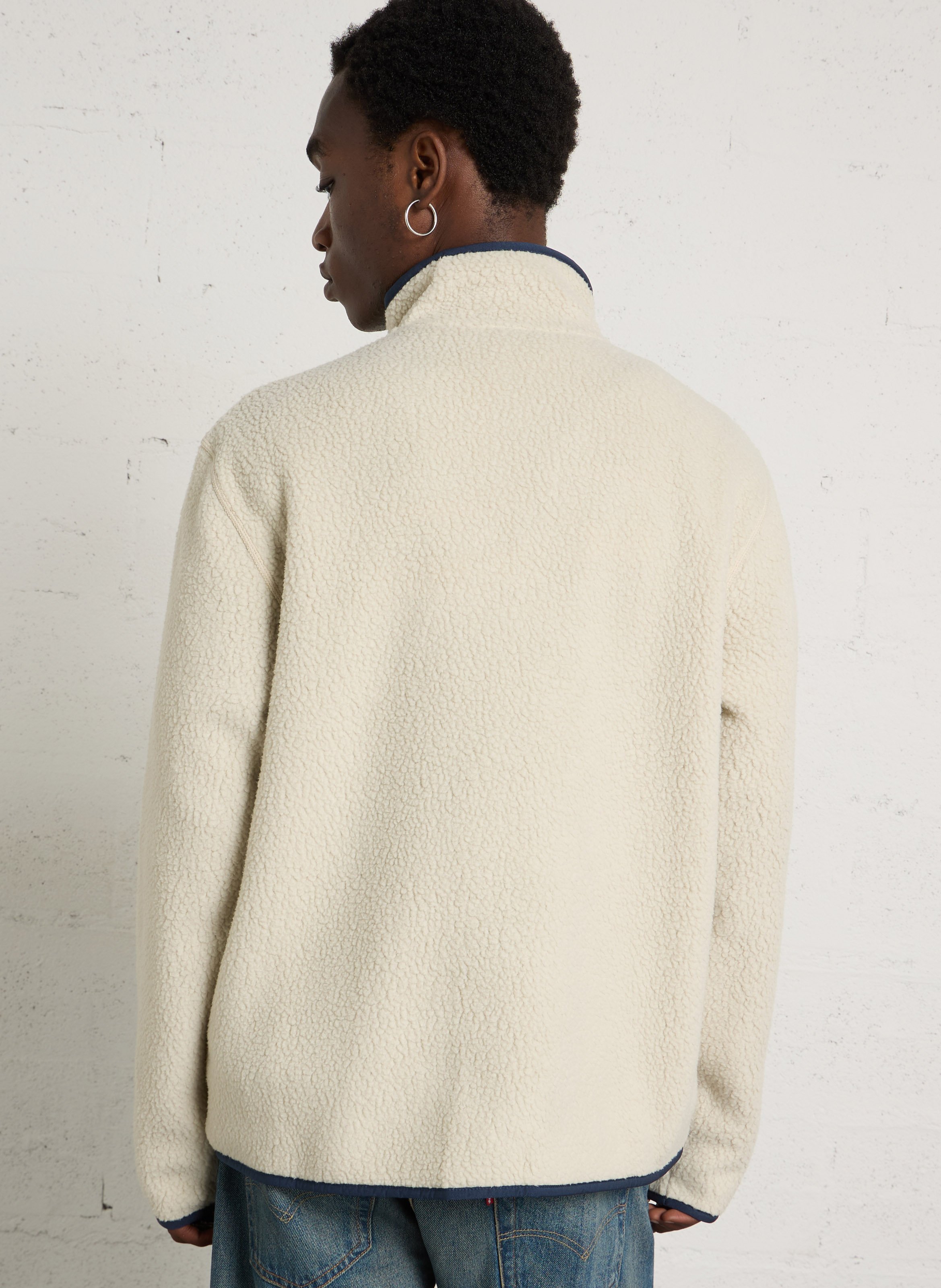 Oversized fleece coltrui PATAGONIA Beige
