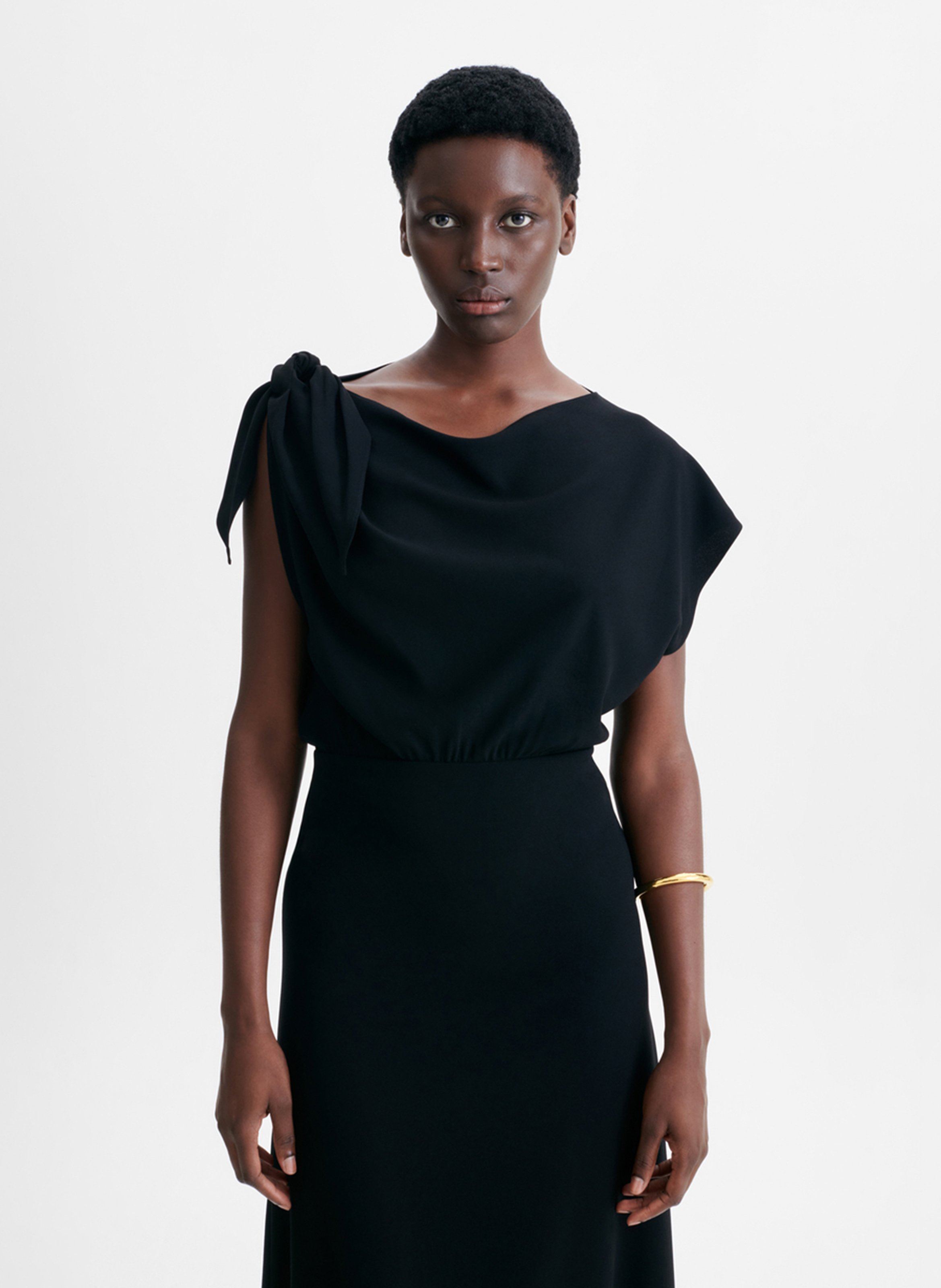 Robe longue cintrée VANESSA BRUNO Noir