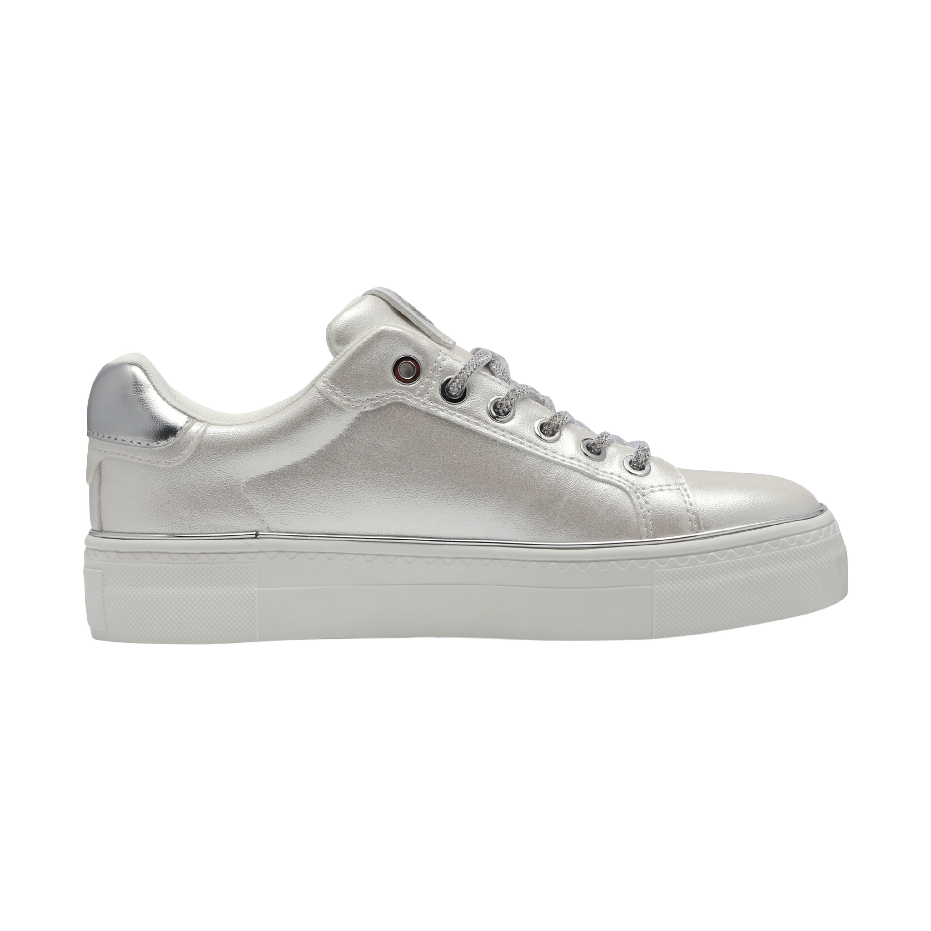 Lace-up low-top sneakers TAMARIS White