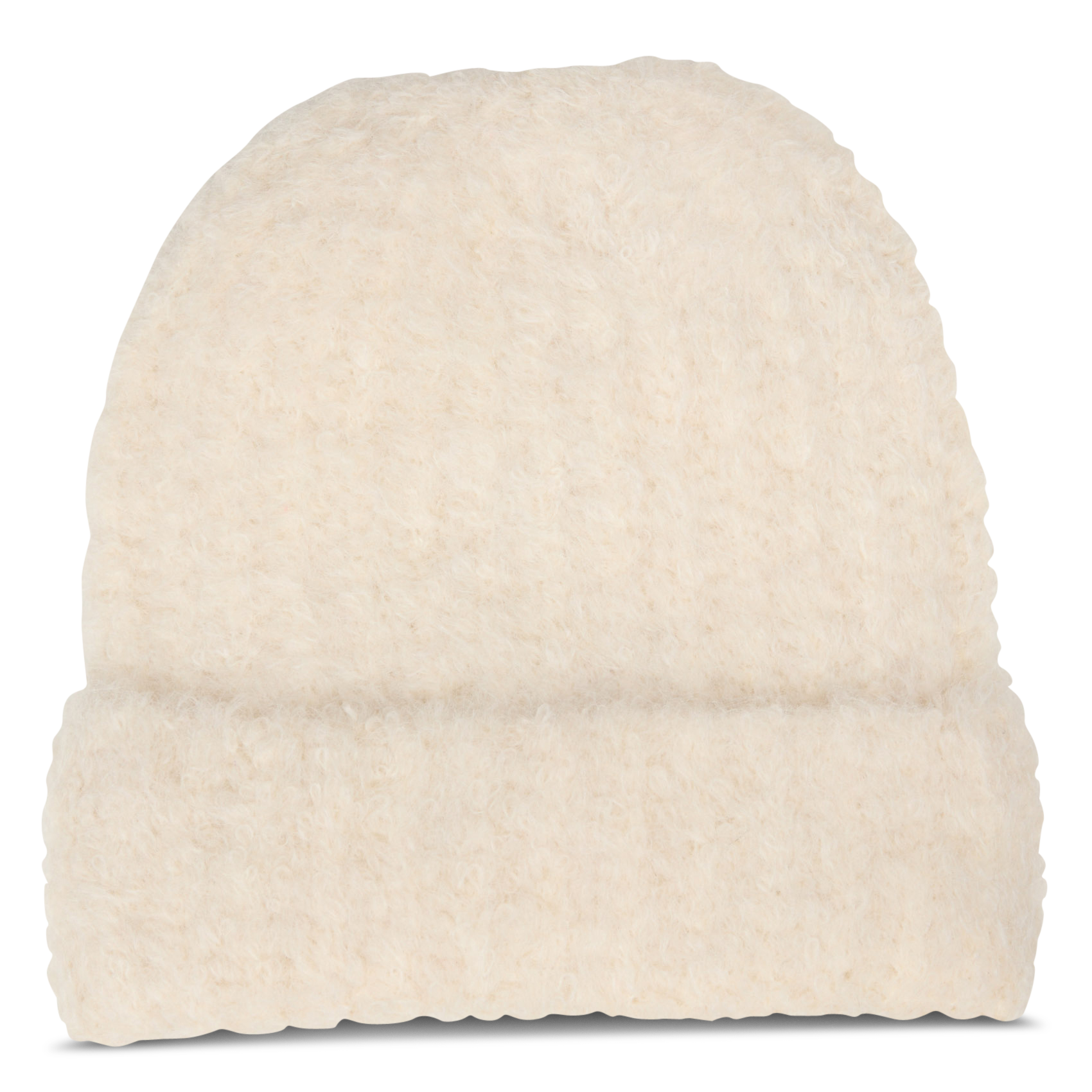 Knit beanie LE TEMPS DES CERISES White