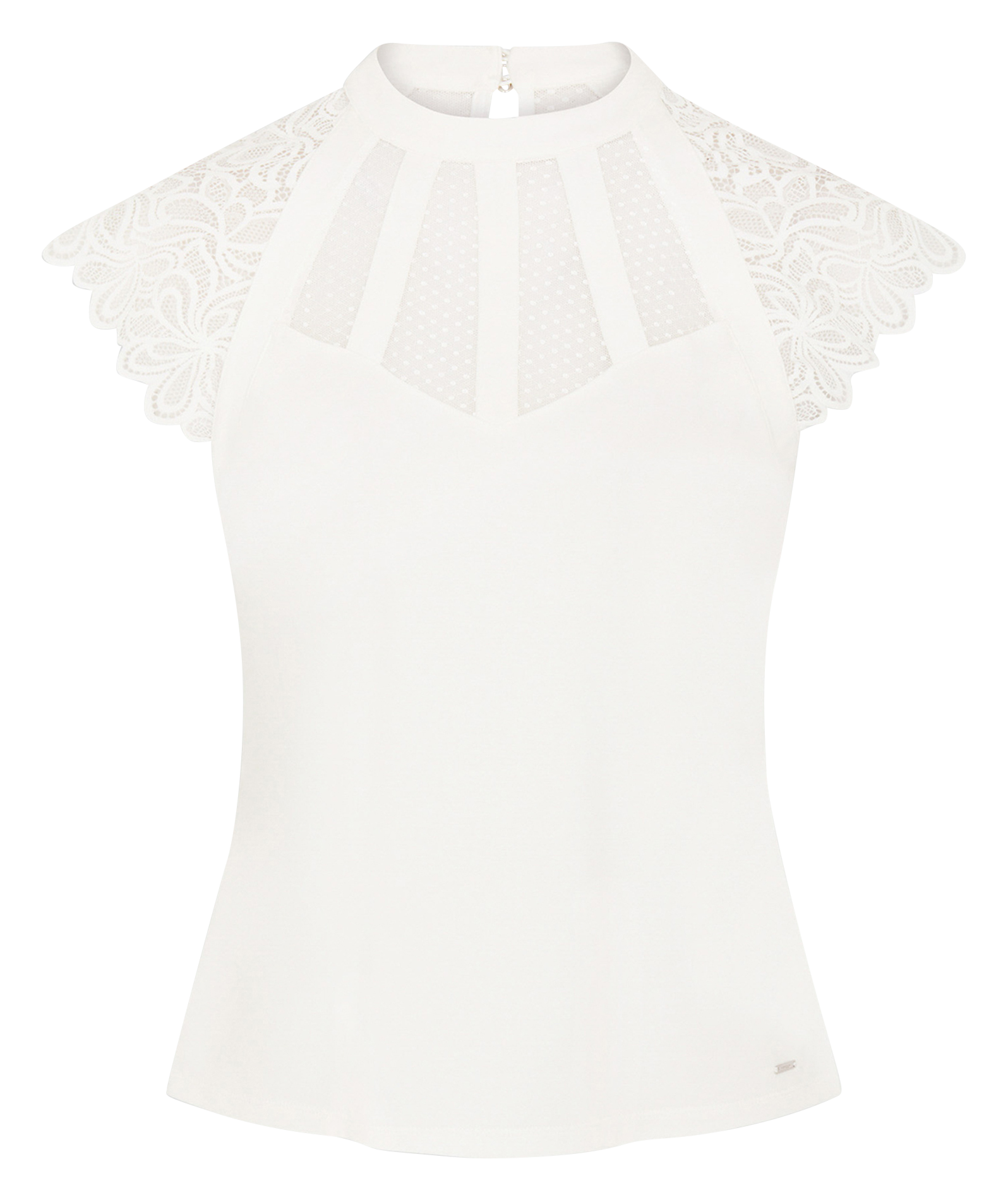 Top manches courtes MORGAN Blanc