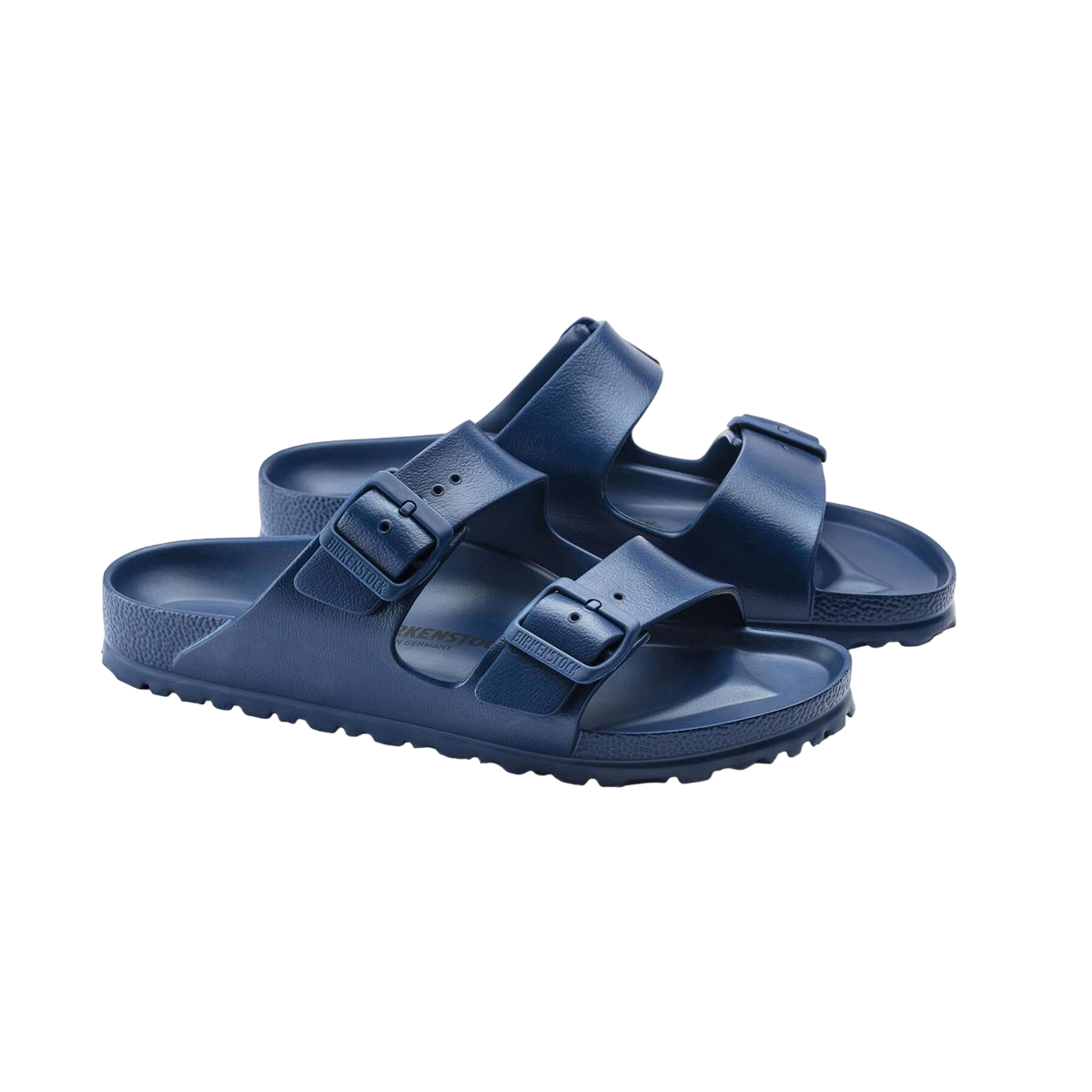Faux leather sandals BIRKENSTOCK Blue