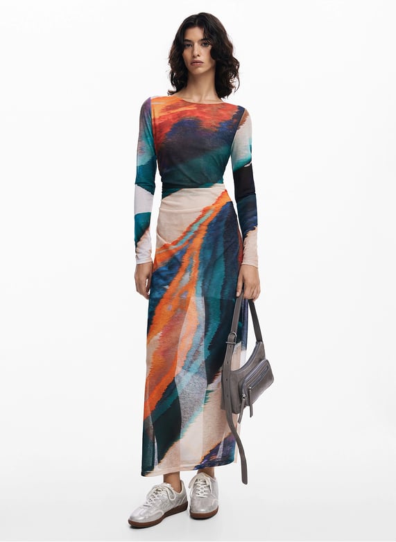 Desigual robe longue deals