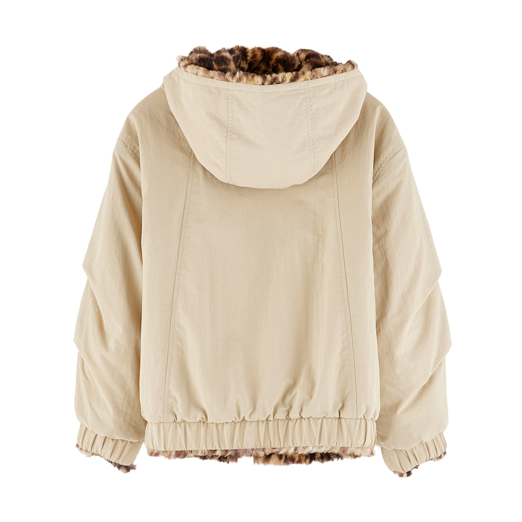 Jacket with straight hood BELLEROSE Beige
