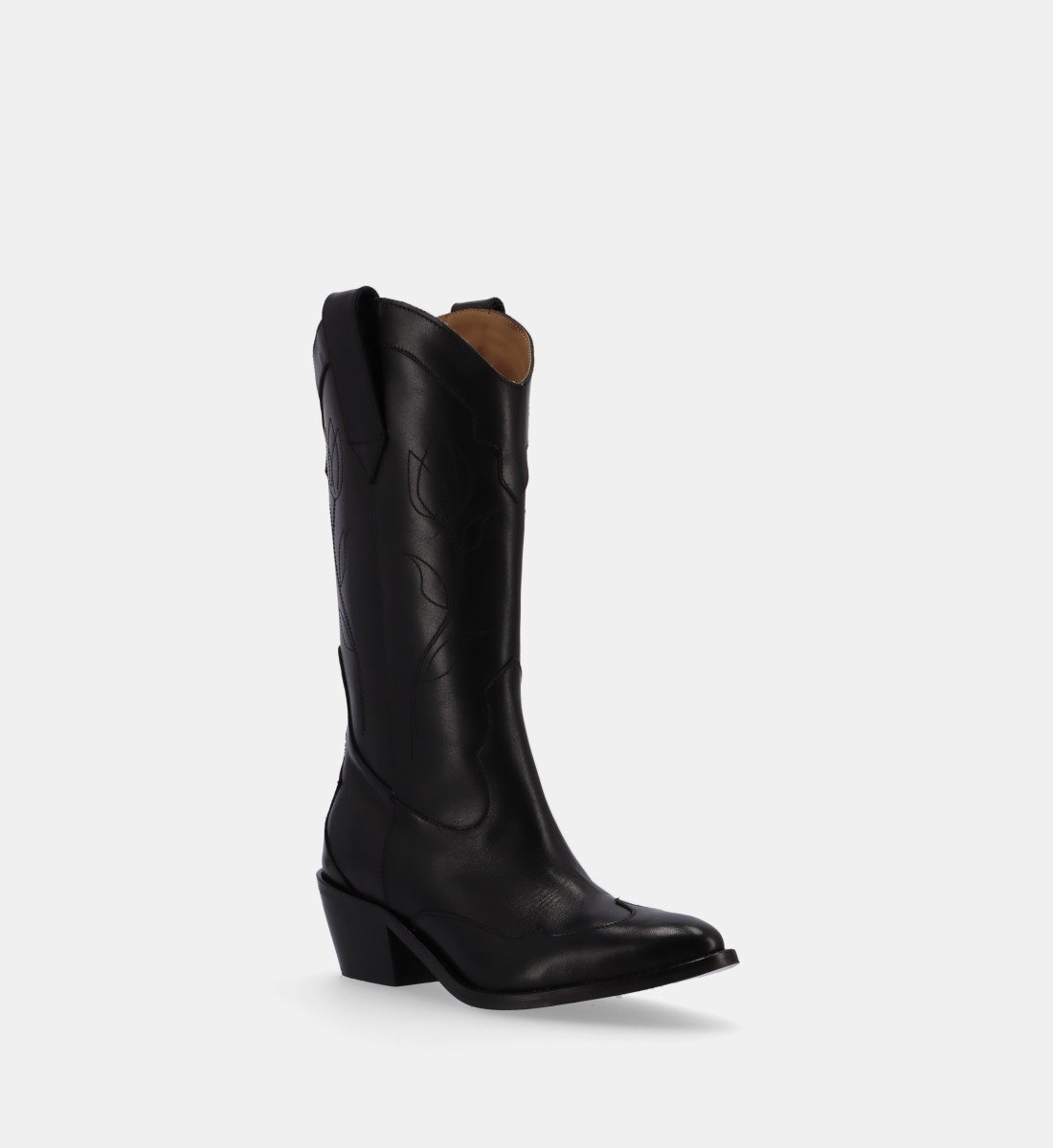 Ary leather boots ALOHAS Black