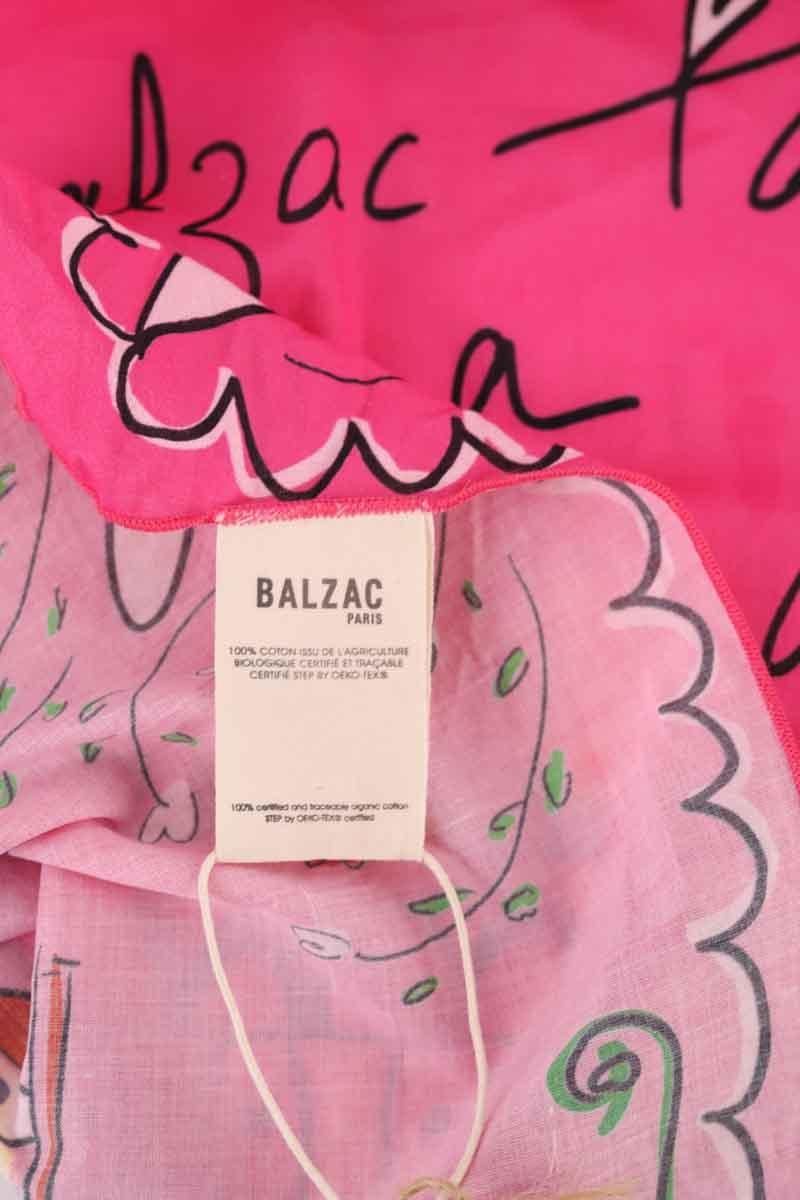Cotton floaty scarf BALZAC PARIS - Seconde Main Pink