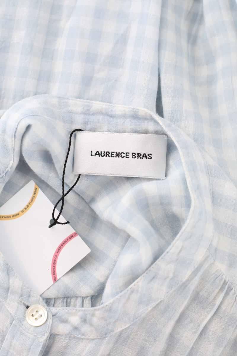 Cotton blouse LAURENCE BRAS - Seconde Main Blue