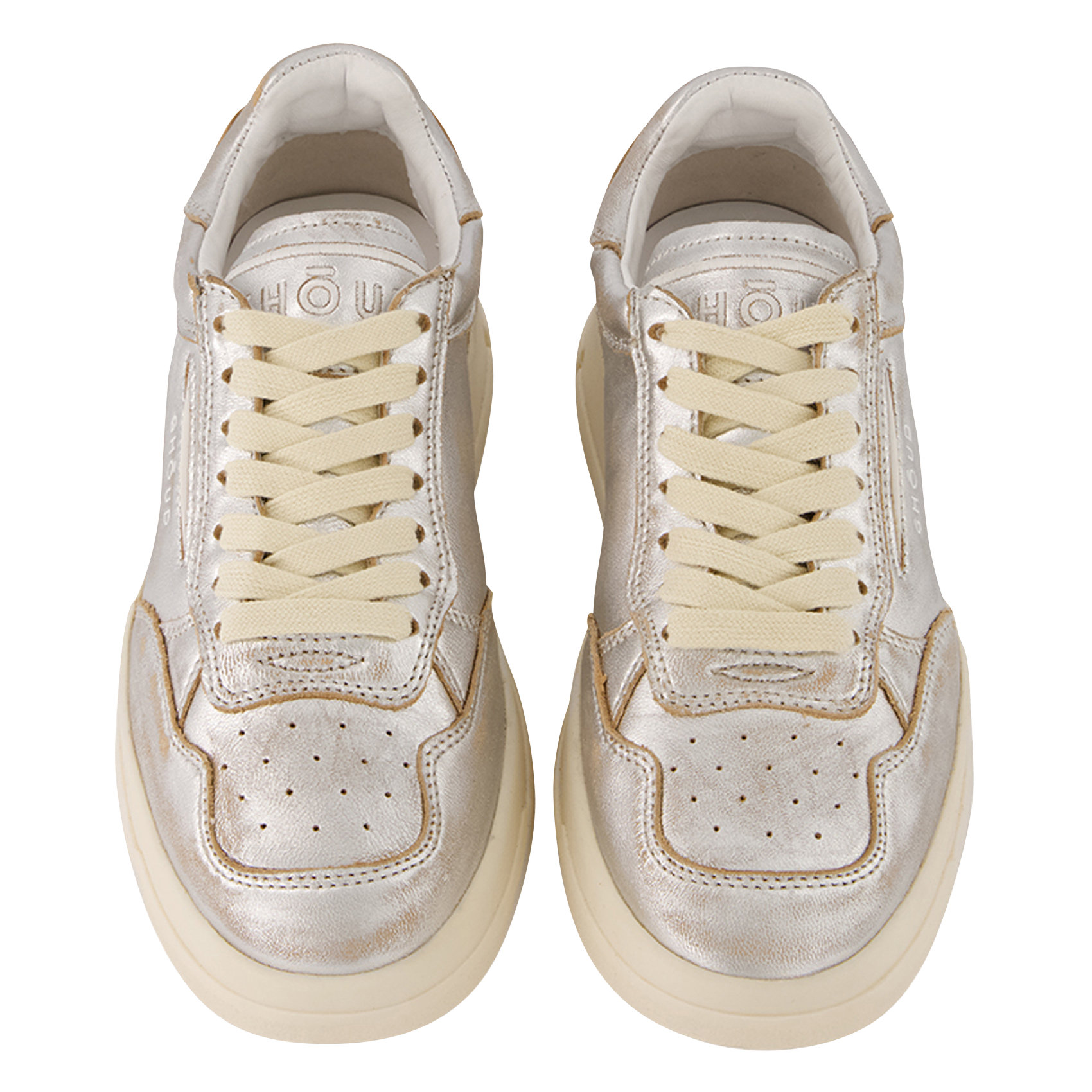 Low-top glitter sneakers GHOUD VENICE Silver