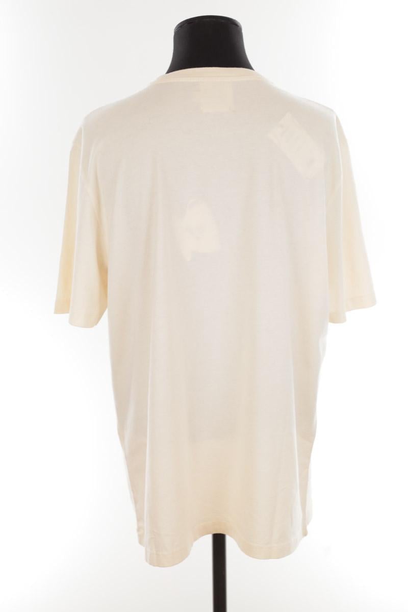 T-shirt en coton MAISON KITSUNÉ - Seconde main Blanc