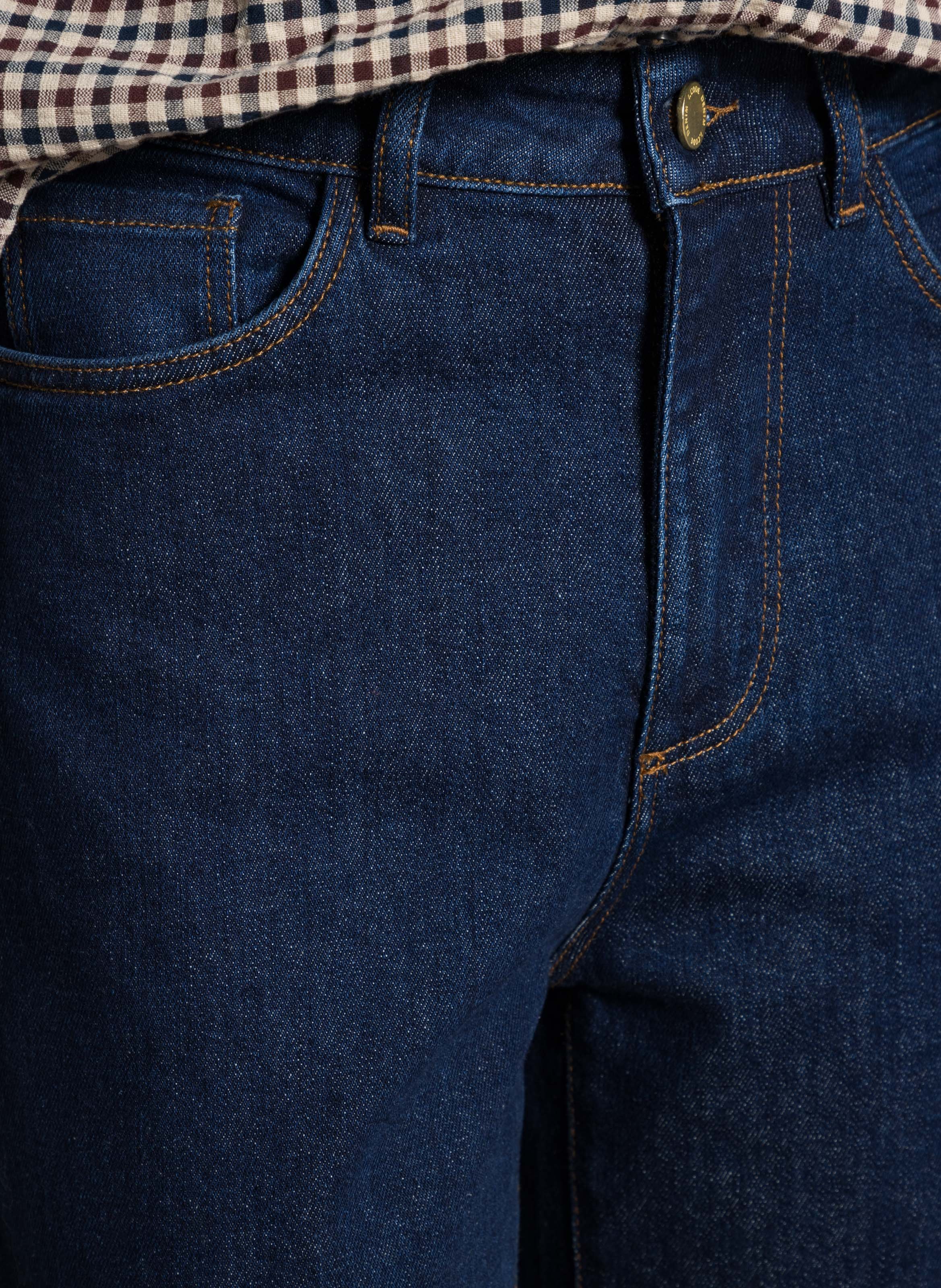 Cotton-blend wide-leg jeans I CODE Blue