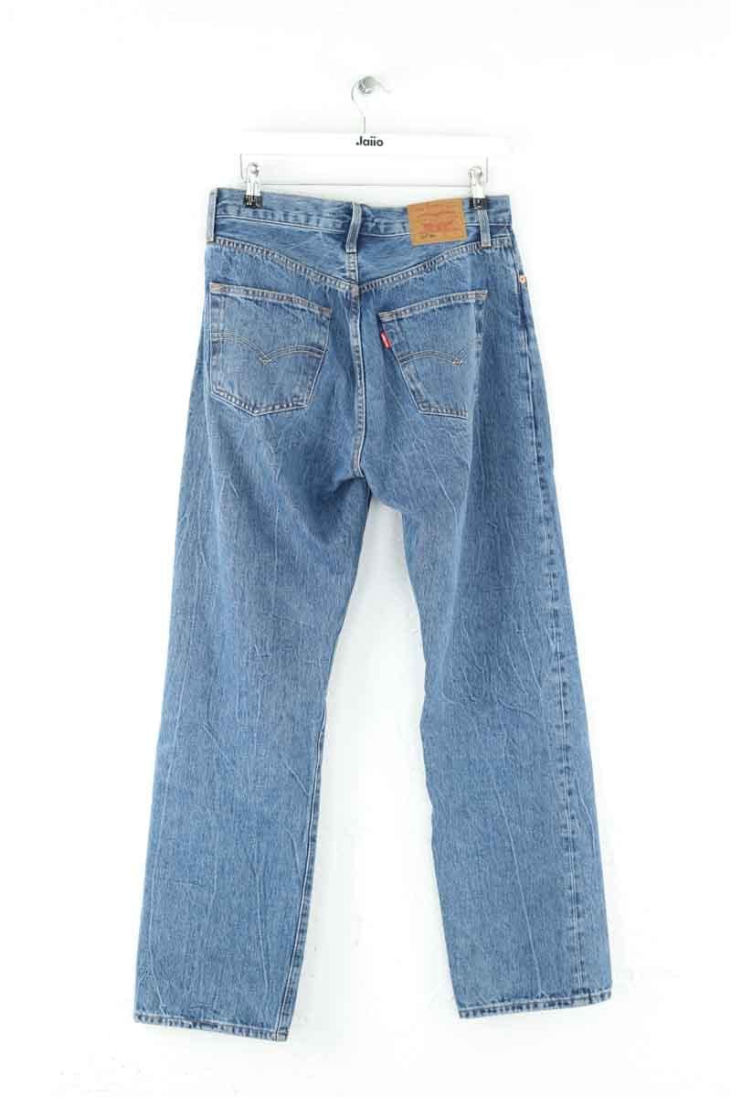 501? straight cotton jeans LEVI'S - Seconde main Blue