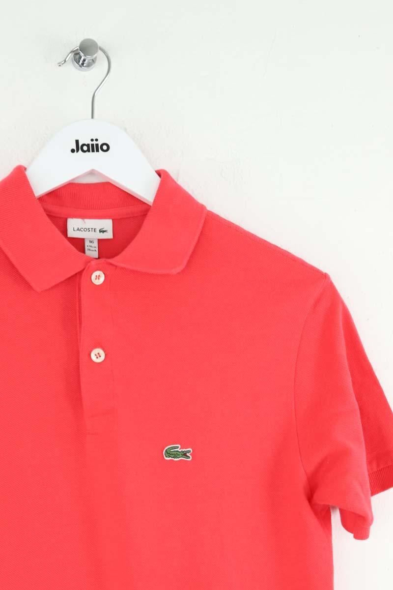 Cotton polo shirt LACOSTE - SECONDE MAIN Pink