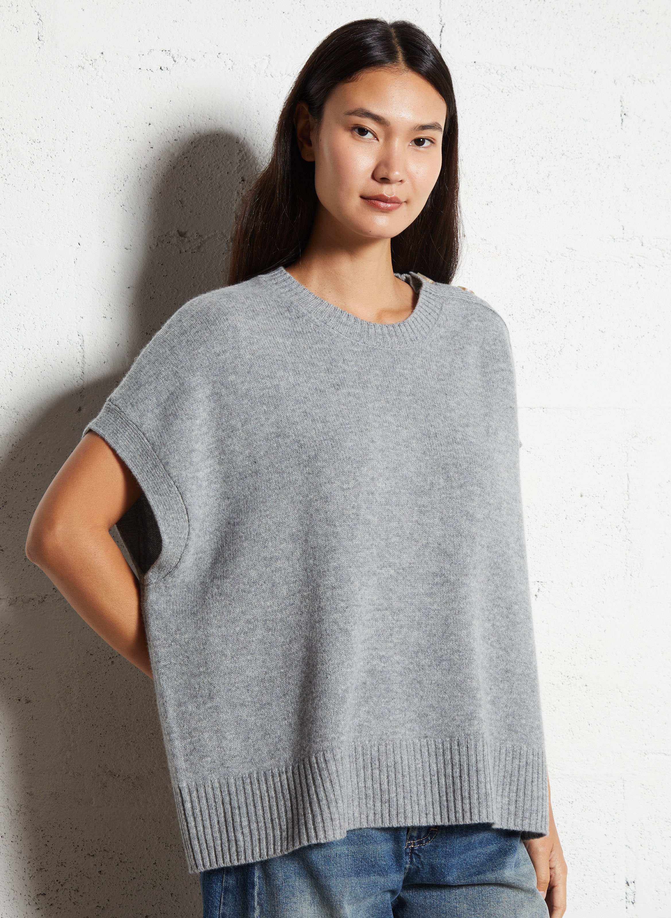 Oversized sweater BELLA JONES Grey
