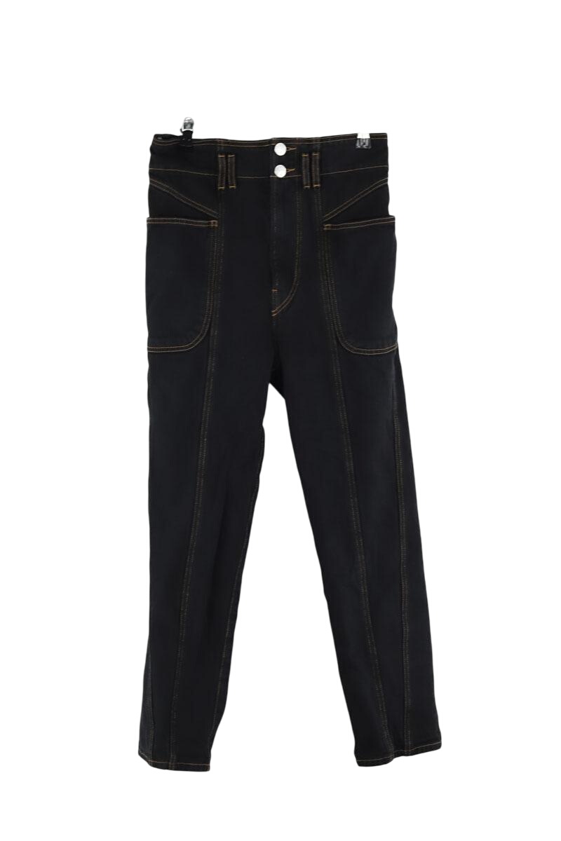 Cotton pants ISABEL MARANT - Seconde Main Black