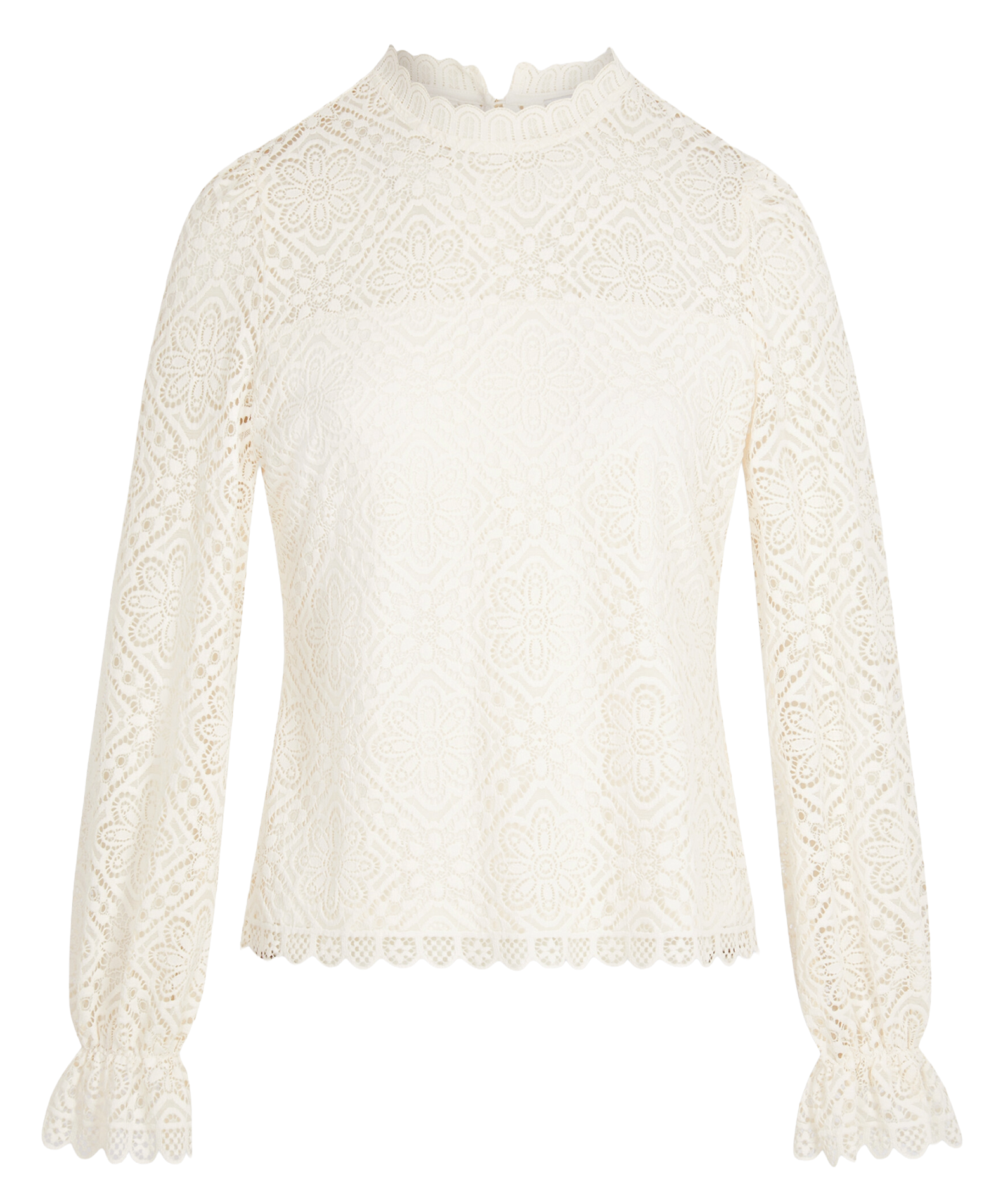 Top col montant  MORGAN Beige