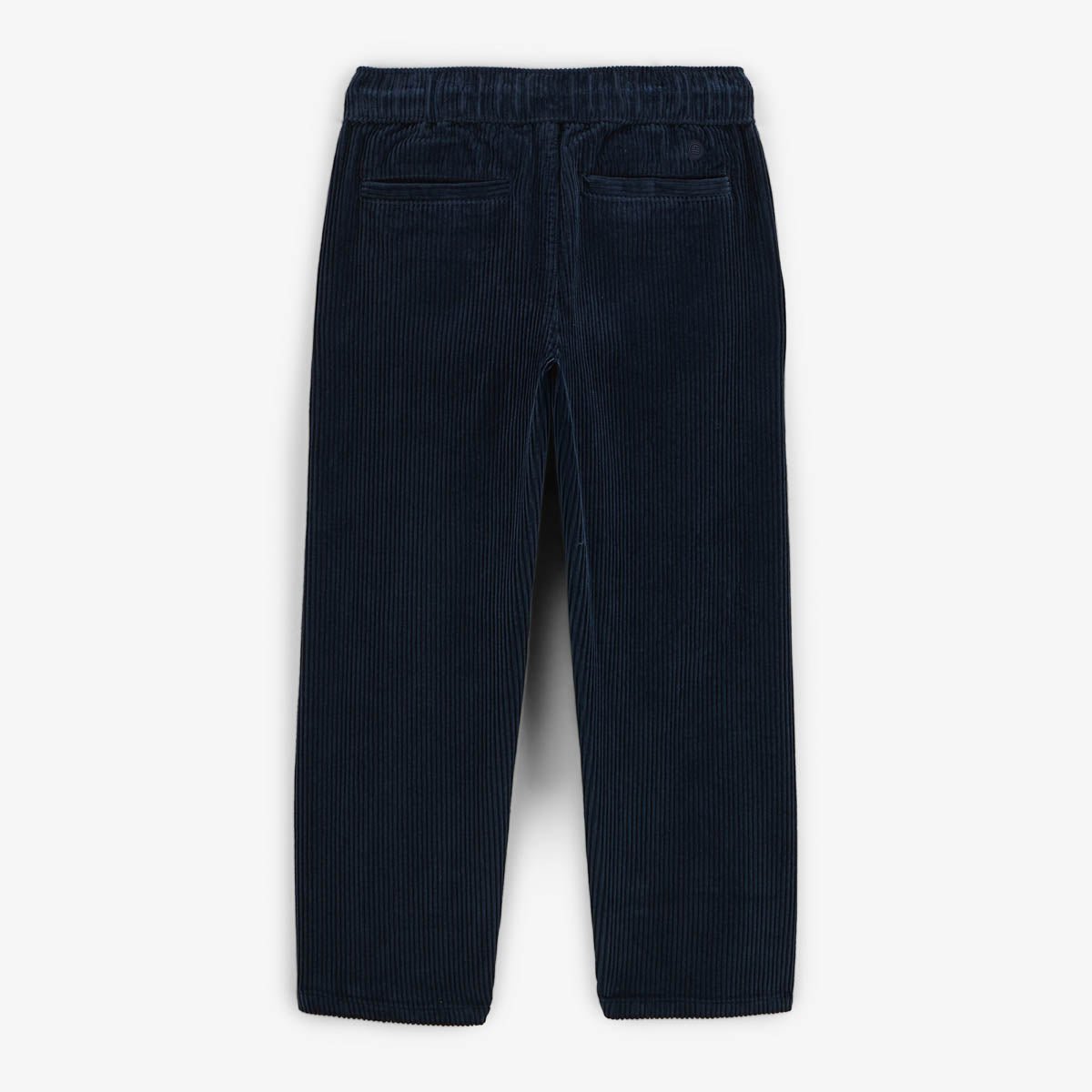 Boy's straight-cut pants with elastic waistband SERGE BLANCO Blue
