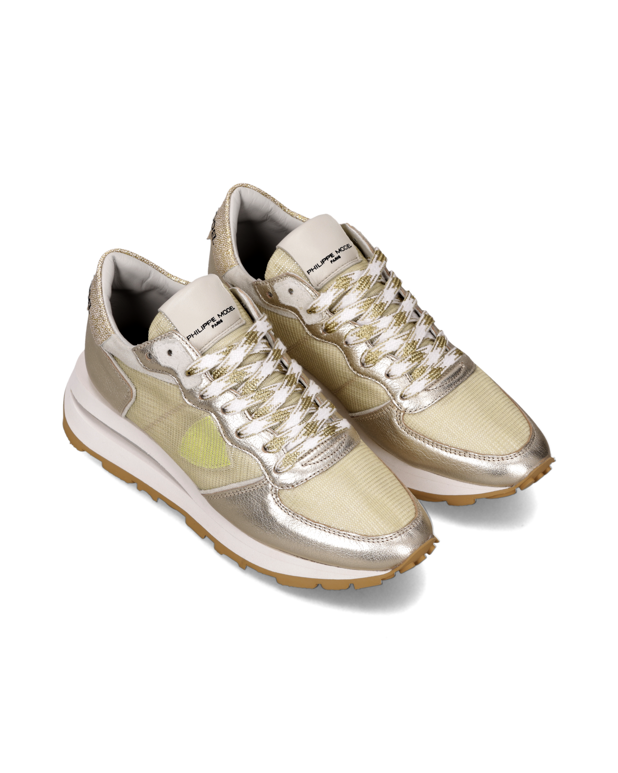 High-top running sneakers PHILIPPE MODEL Beige