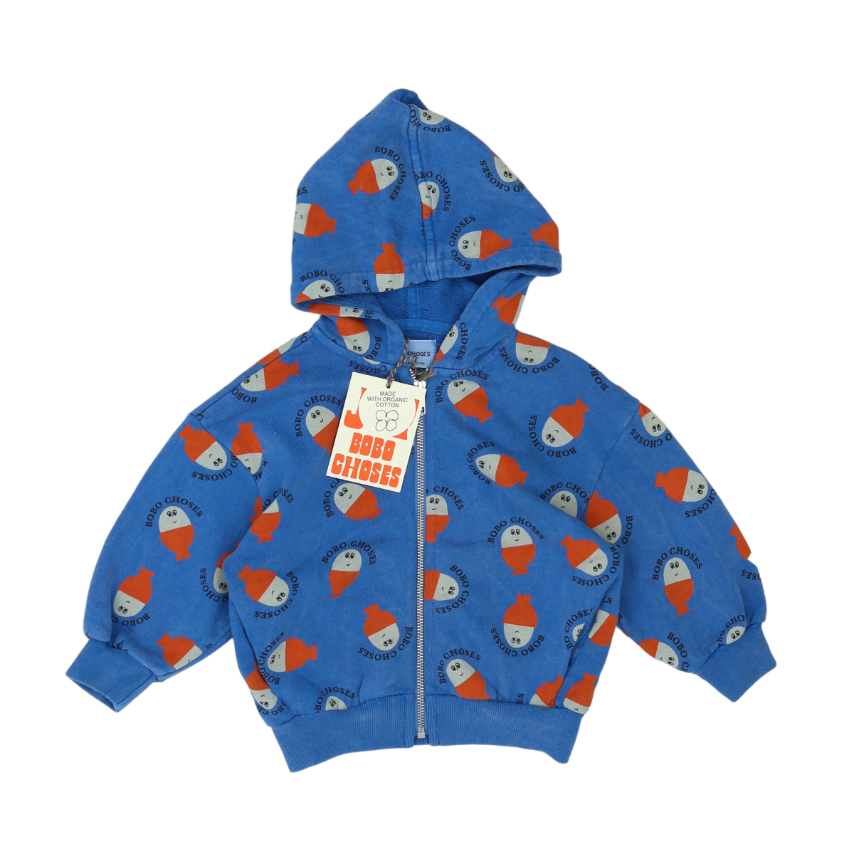 Blue child sweatshirt - 3 years BOBO CHOSES - Seconde Main Blue