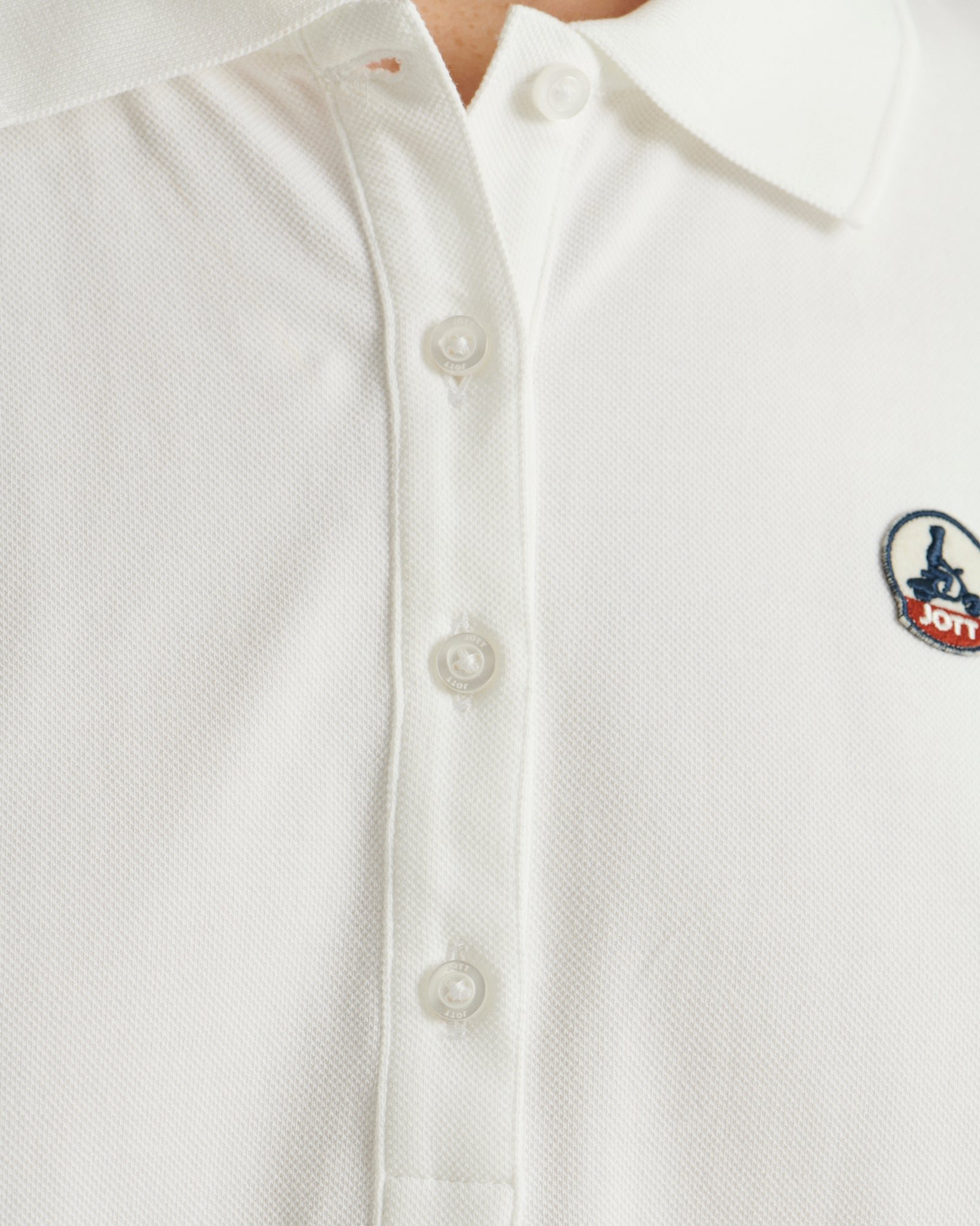 Organic cotton polo JOTT White