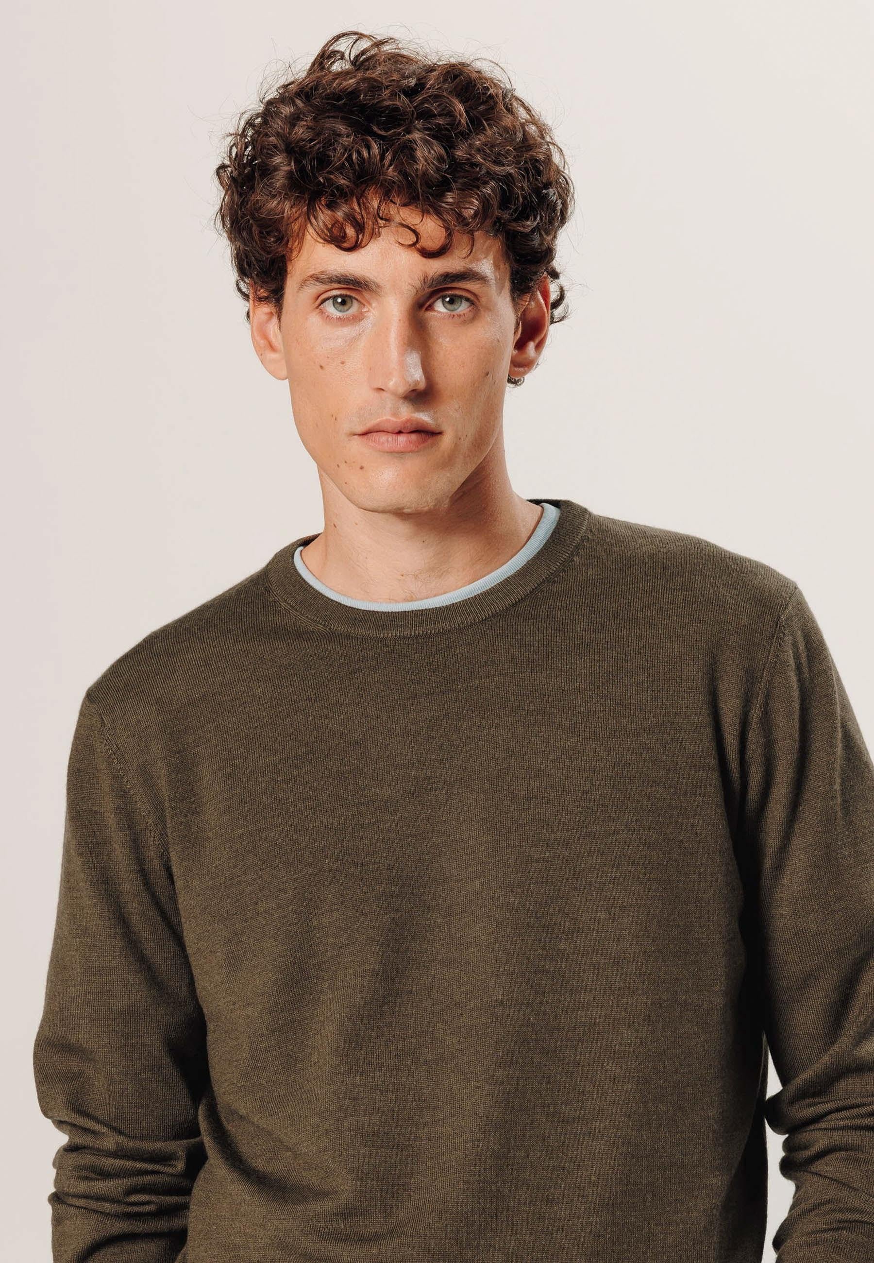 Merino wool sweater RODIER Brown