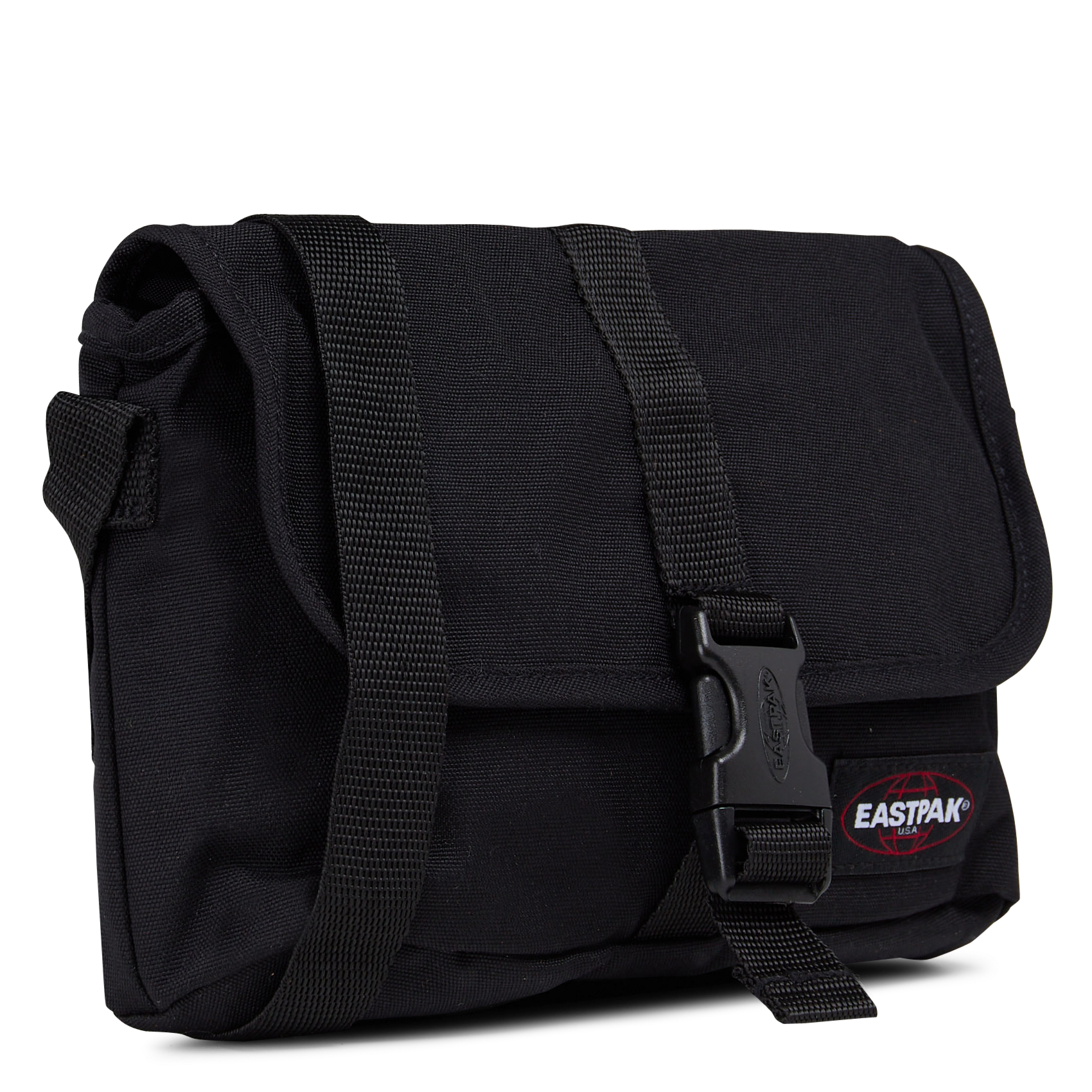 Umhängetasche mit Klappdeckel und Schnalle EASTPAK Schwarz